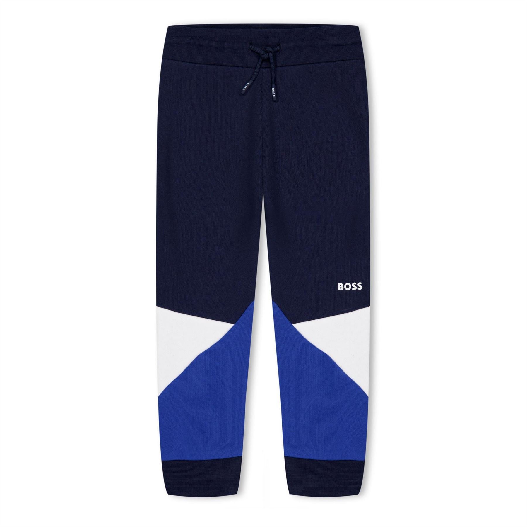 Boss Block Closed Hem Jogging Bottoms
