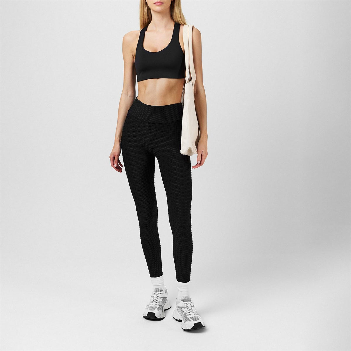 Miso Womens Honeycomb Leggings