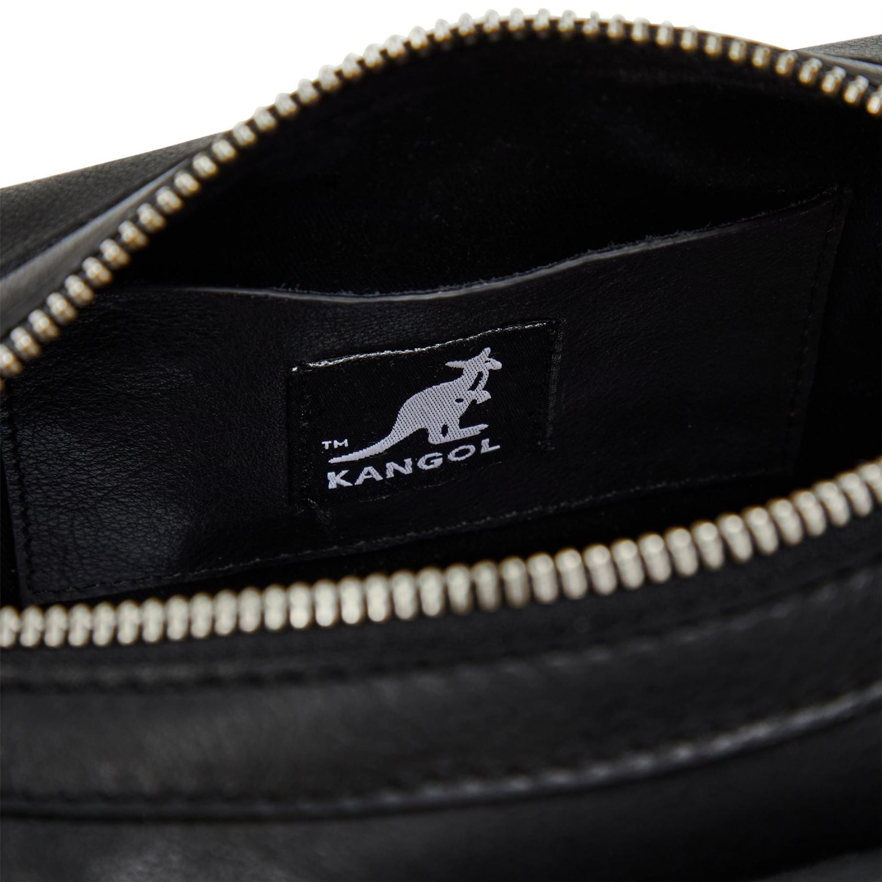 Kangol Utility Hobo with Metal Logo and Strap