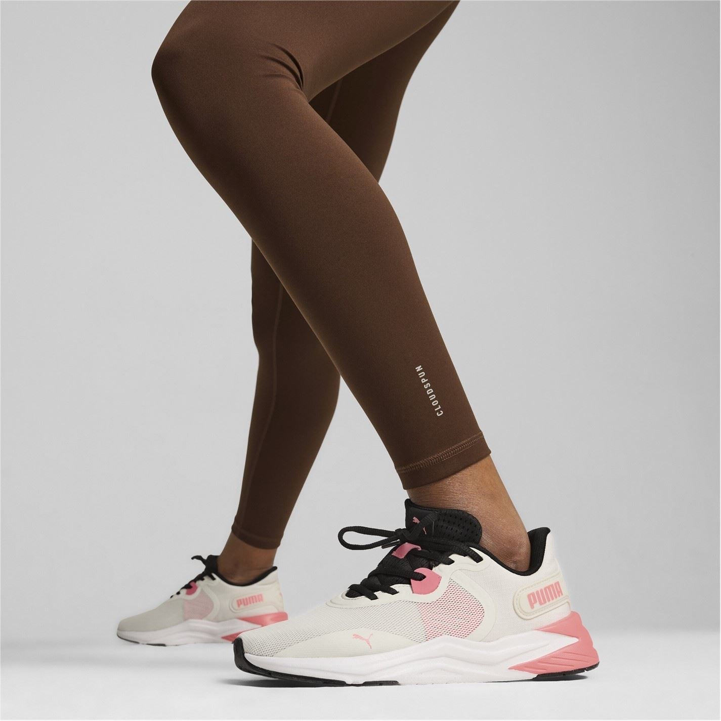 Puma Womens Cloudspun Soft Hw Fl Tight Gym Legging