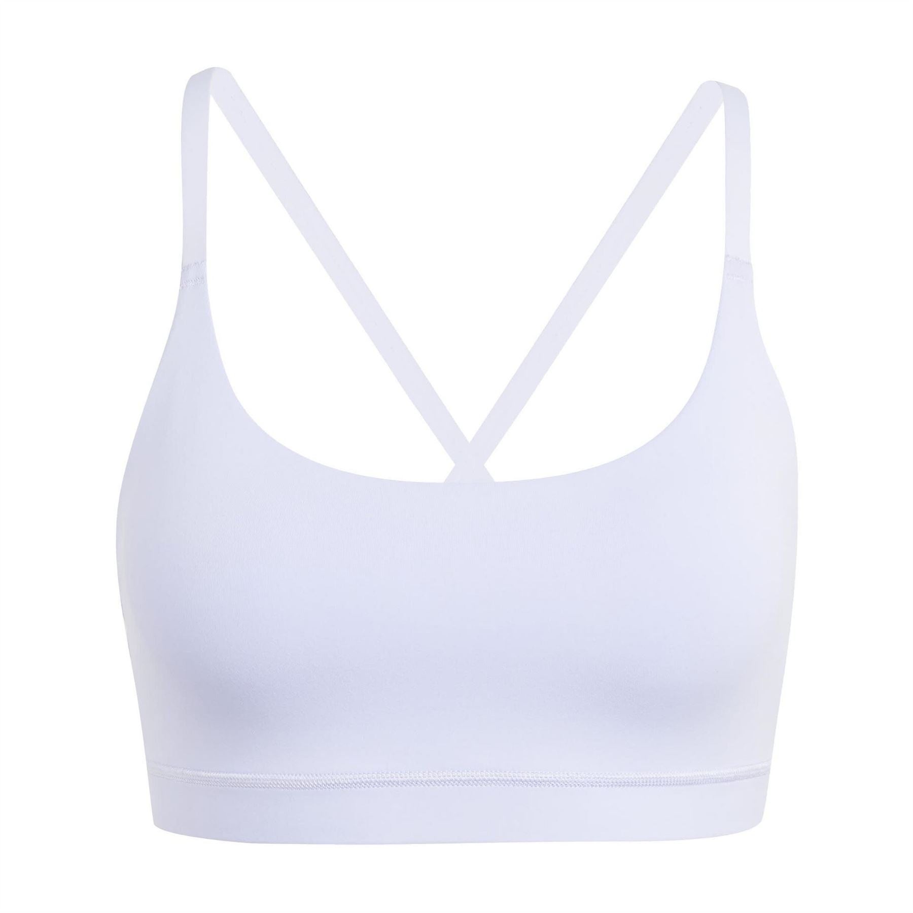 adidas All Me Cross Back Scoop Neck Sports Bra