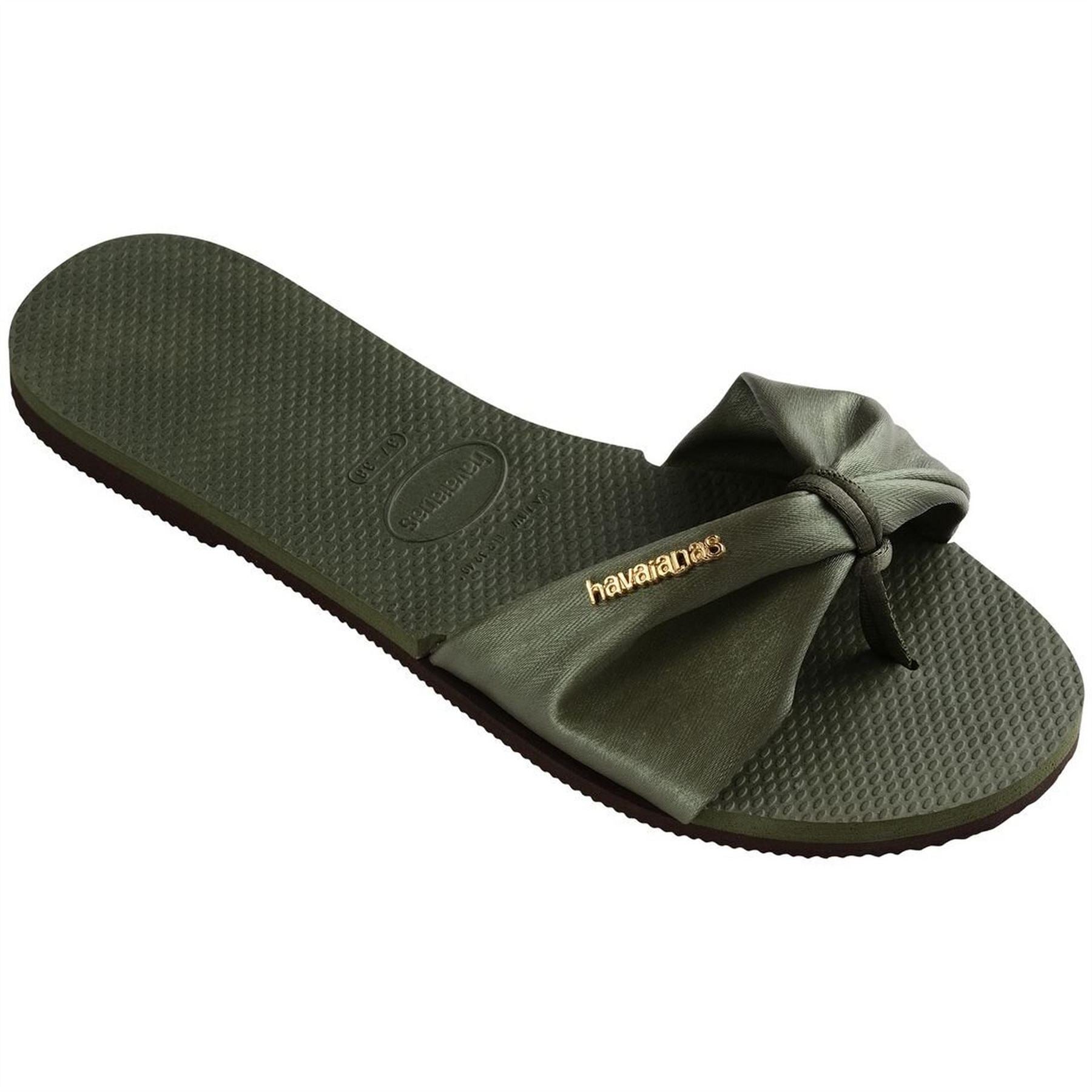 Havaianas Womens You St Tropez Classic Green 39 Flip Flops