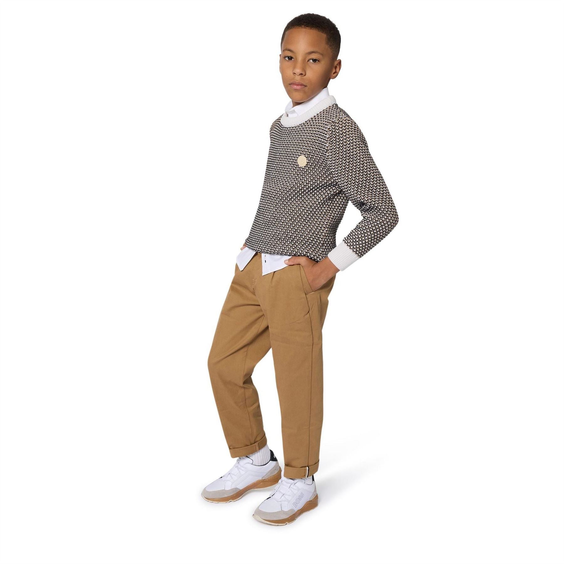 Boss Pullover Knitted Tops