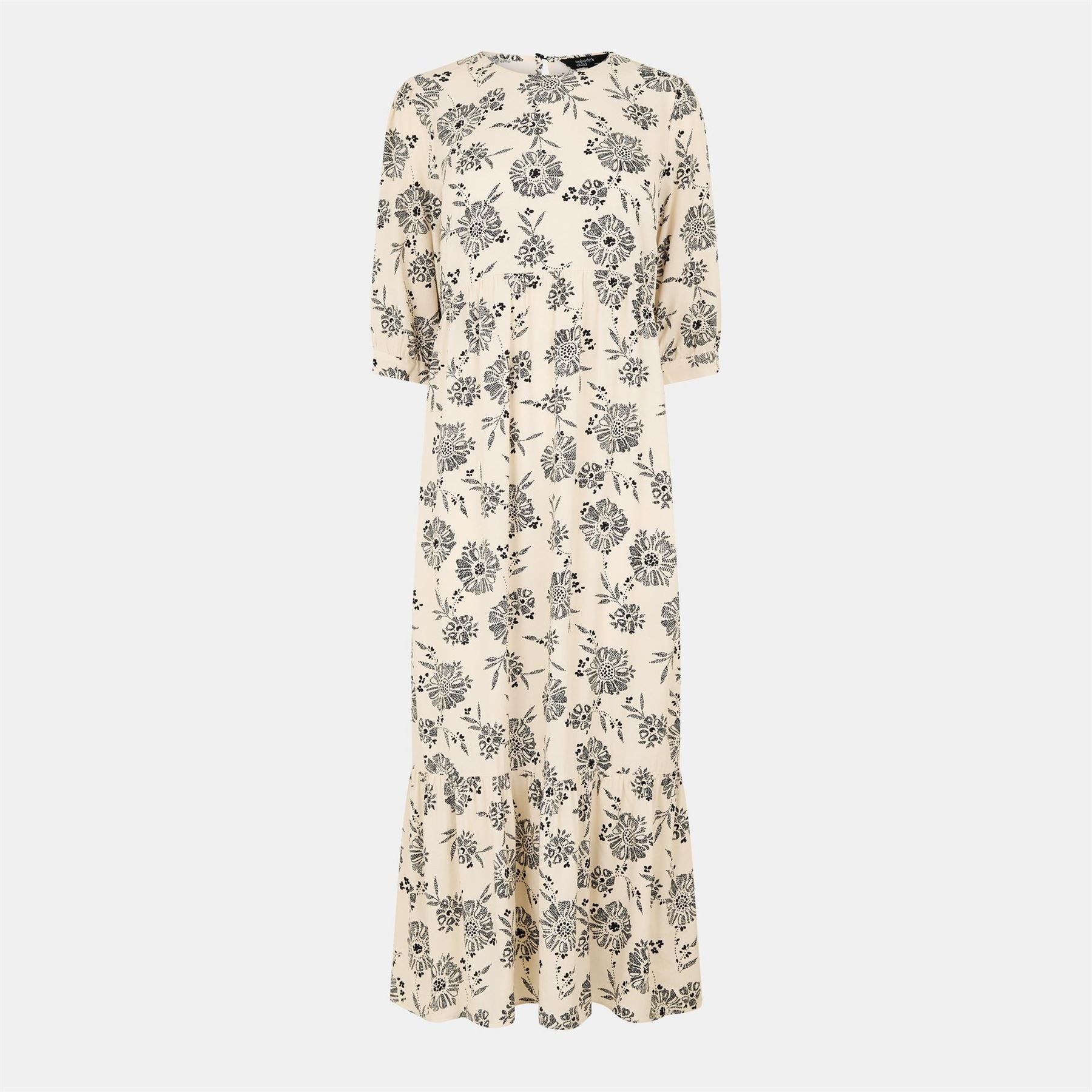 Nobodys Child Rachel Crew Neck Midi Dress