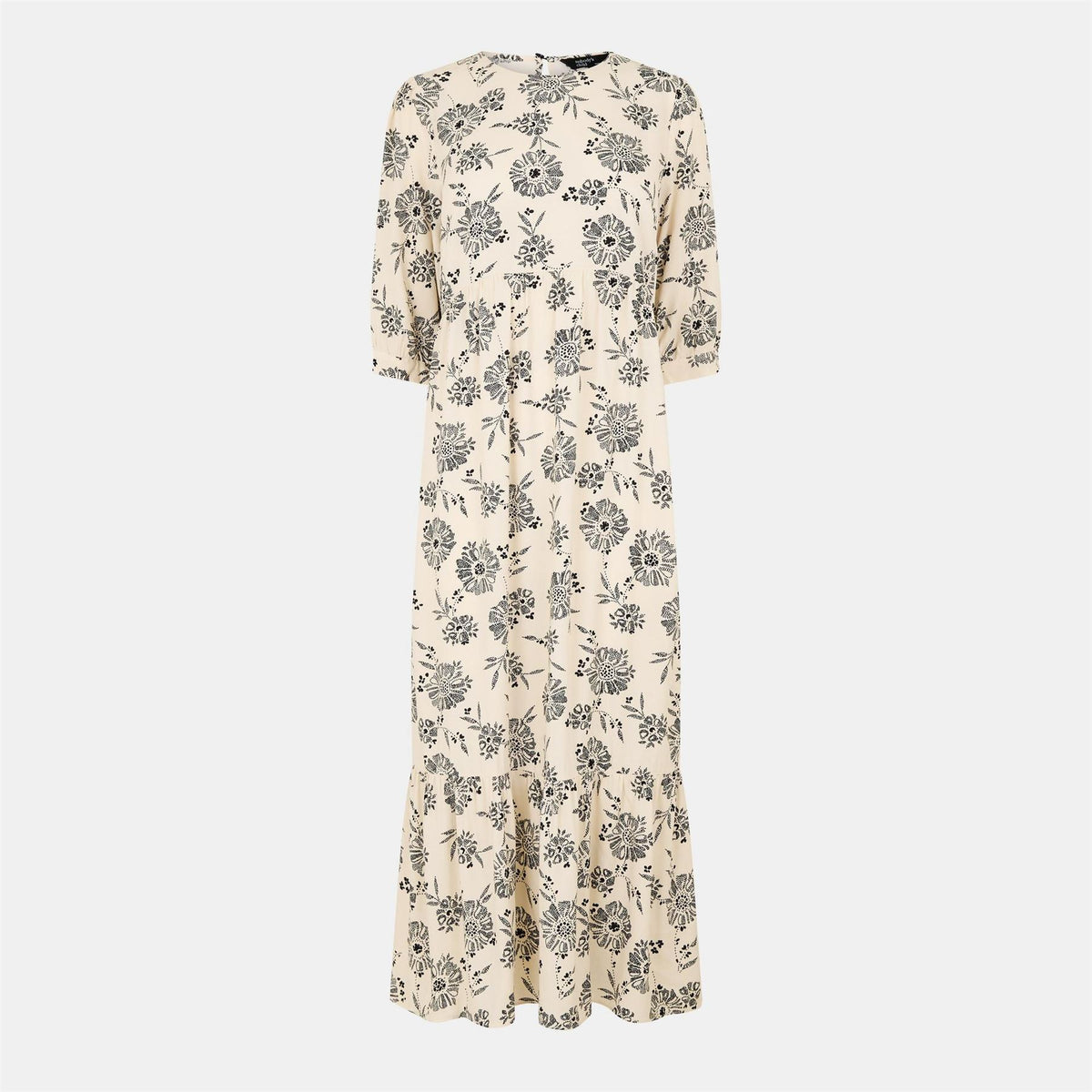 Nobodys Child Rachel Crew Neck Midi Dress