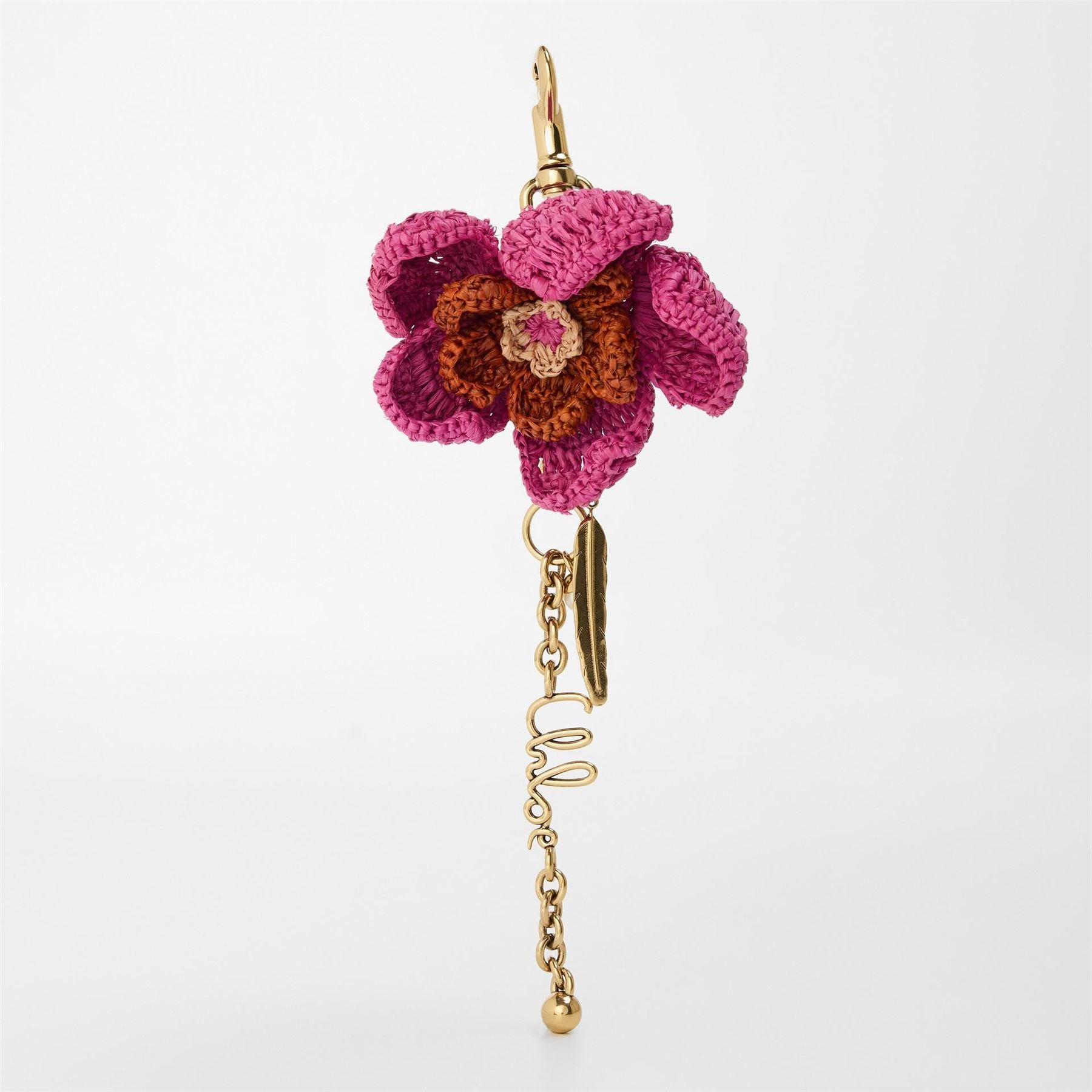 Chloe Flower Chain Keyring