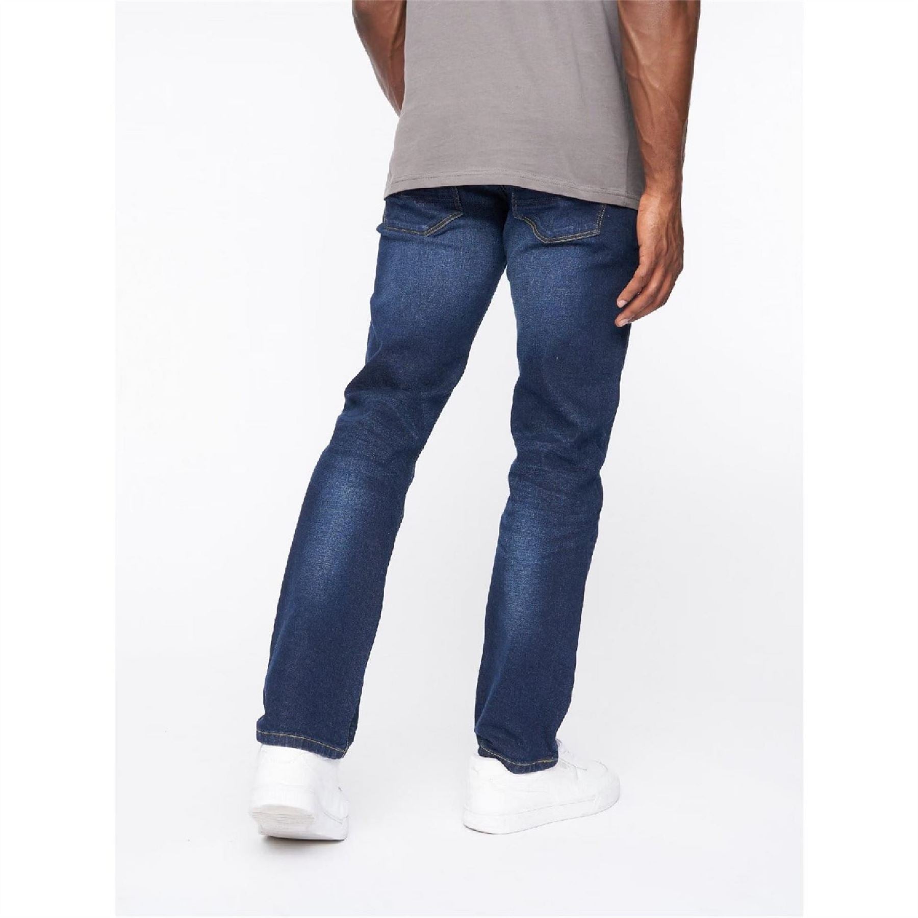 Crosshatch Cadman Straight Leg Jeans