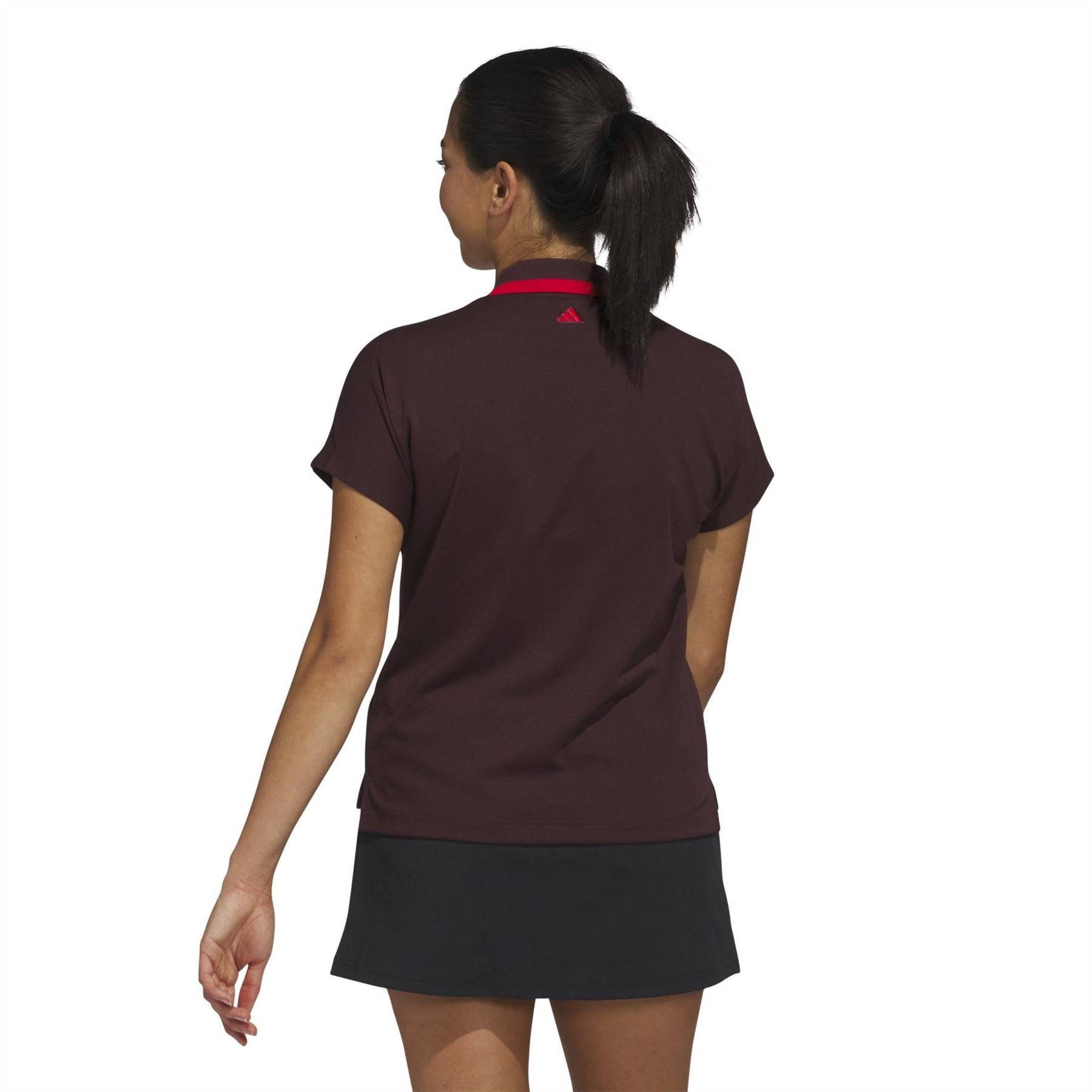 adidas Collared Neck Drop Shoulder Boxy Fit Polo Shirt