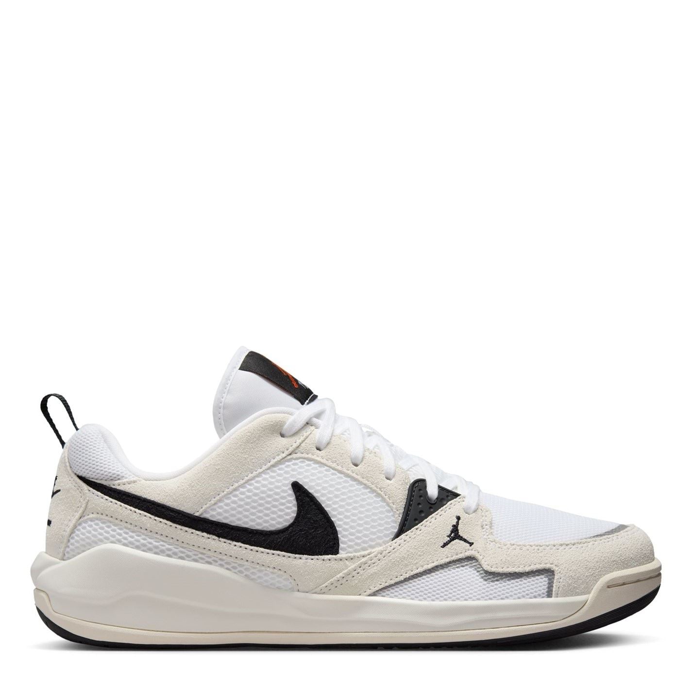 Air Jordan Low Top Round Toe Flat Heel Sneakers