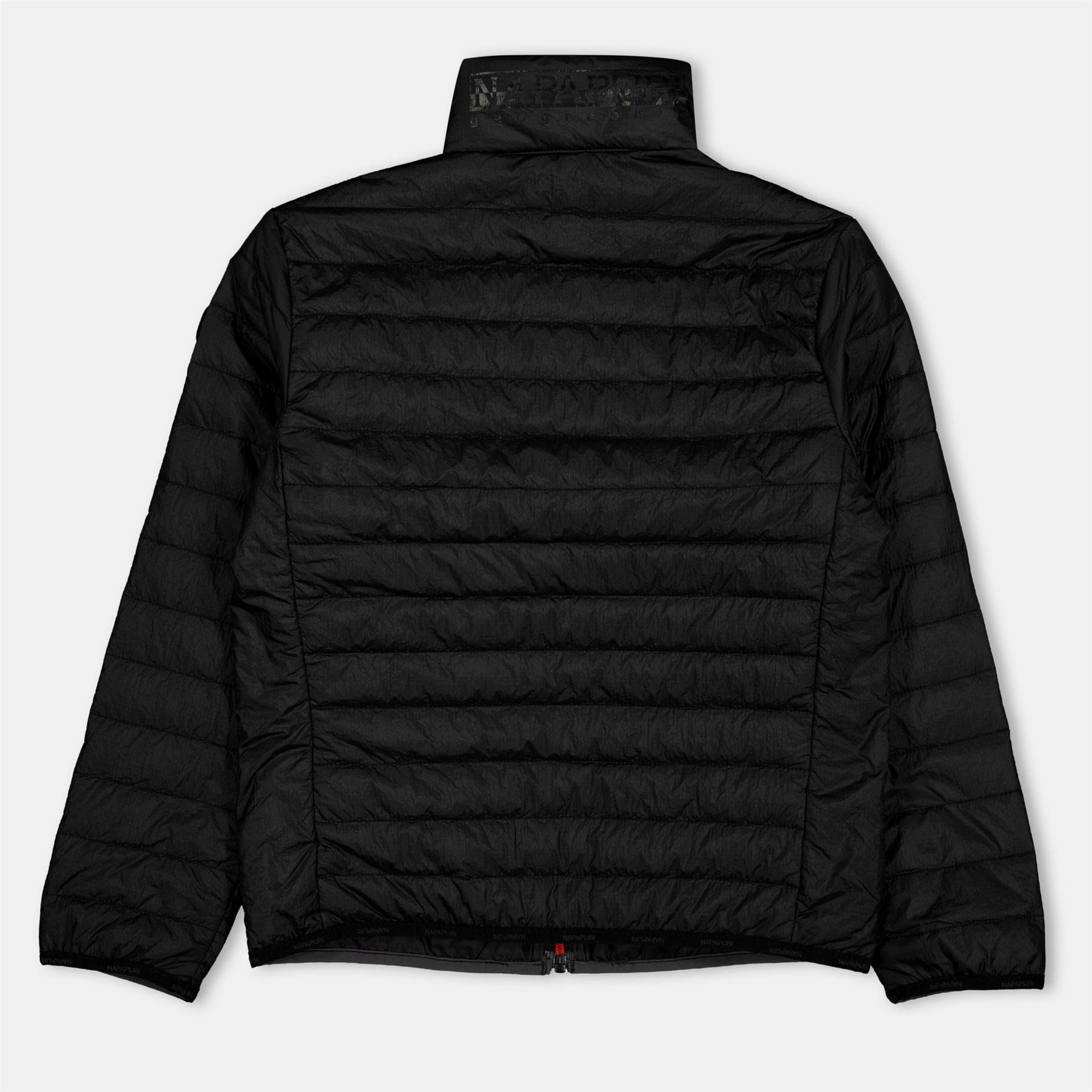 Napapijri Amiata Zipped Pocket Solid Patterned Puffer Jacket