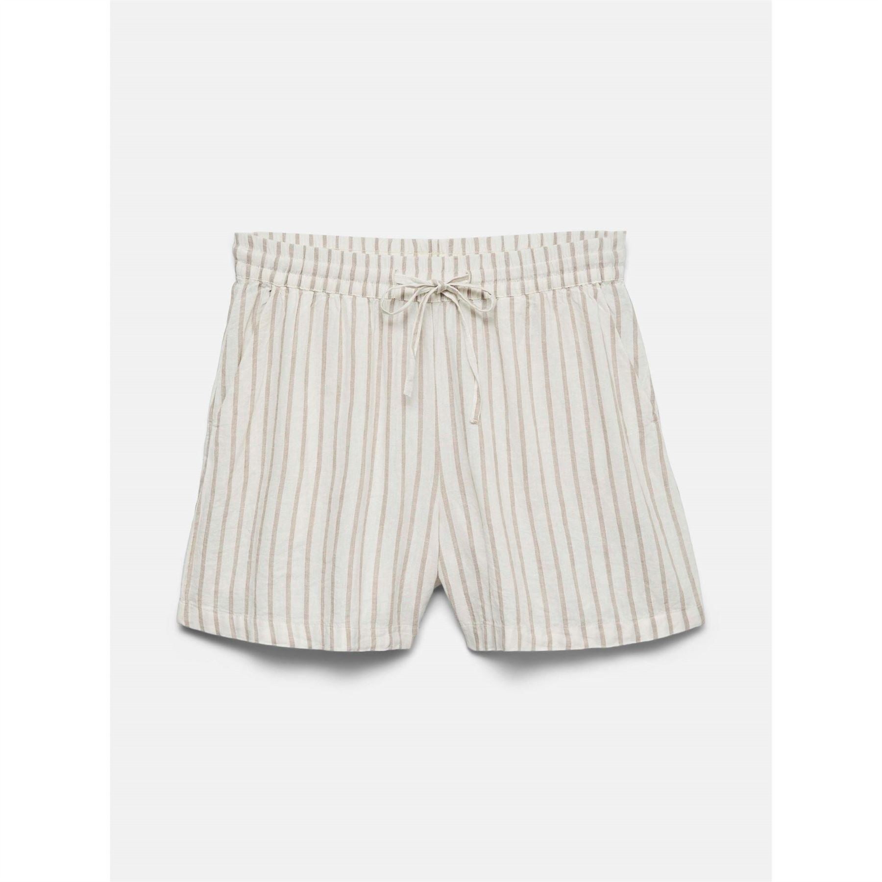 Vero Moda Linn Paperbag Bermuda Shorts with Elasticated Waistband
