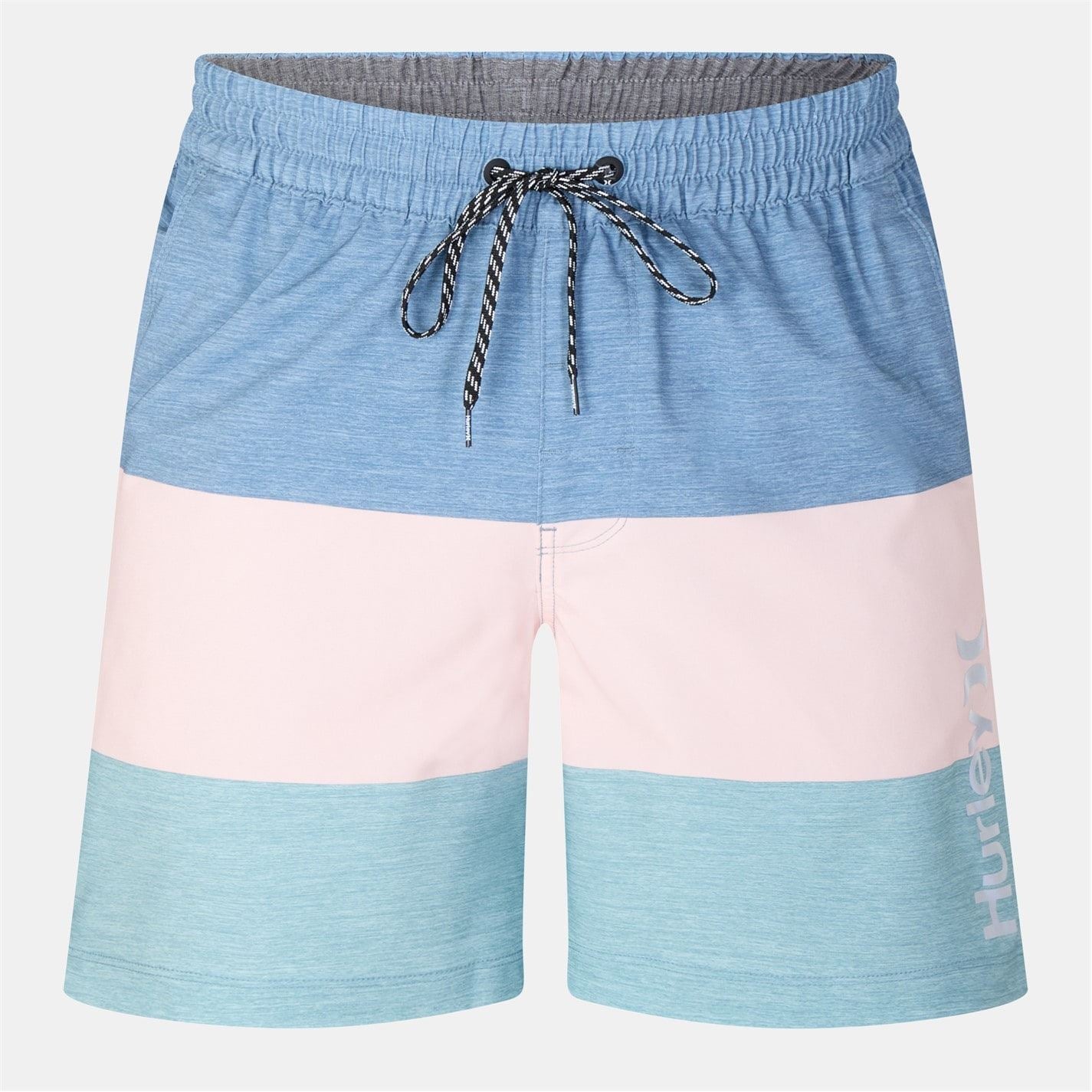 Hurley Regular Fit Horizontal Stripe Swim Shorts