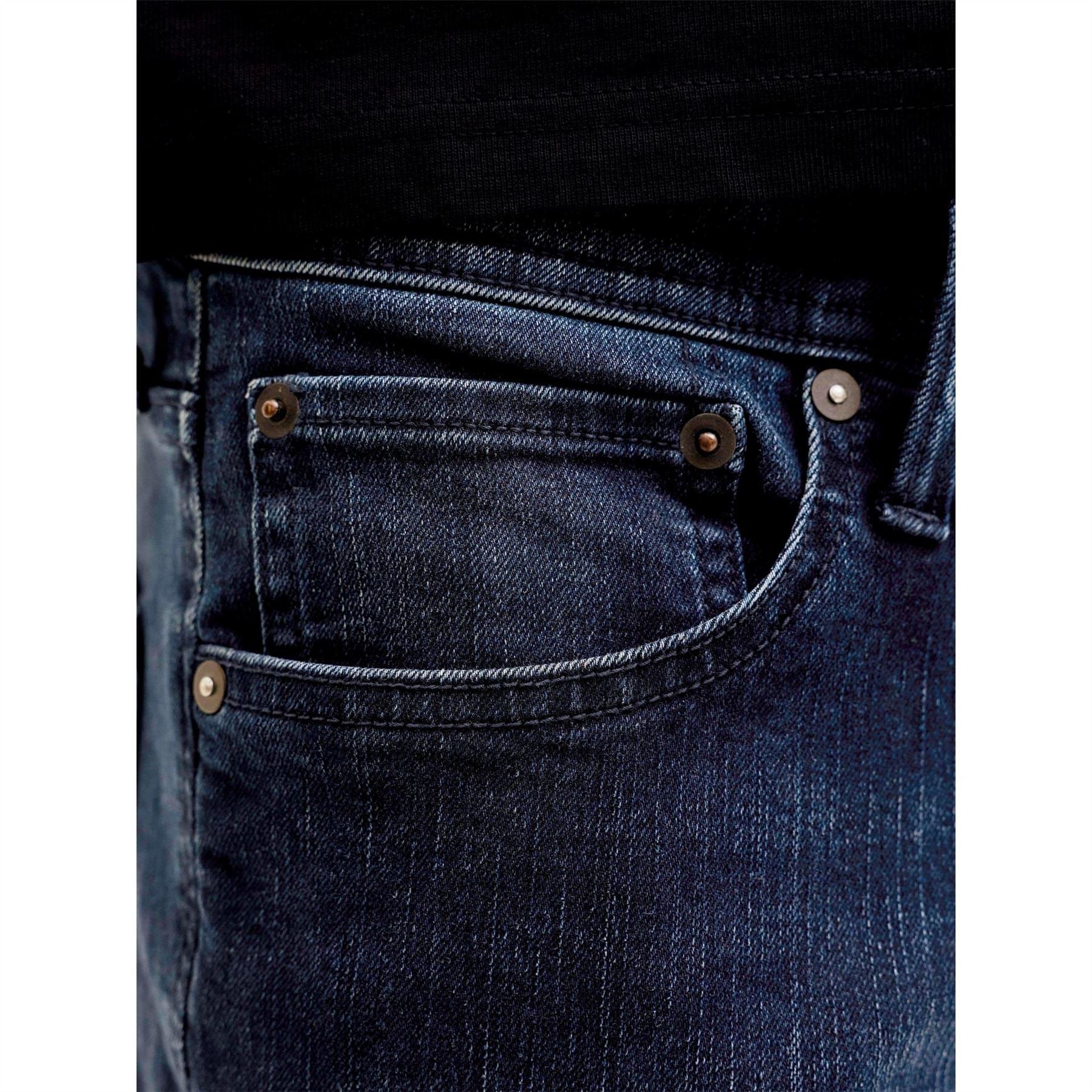 Jack and Jones Glenn Original Mid Rise Slim Fit Jeans