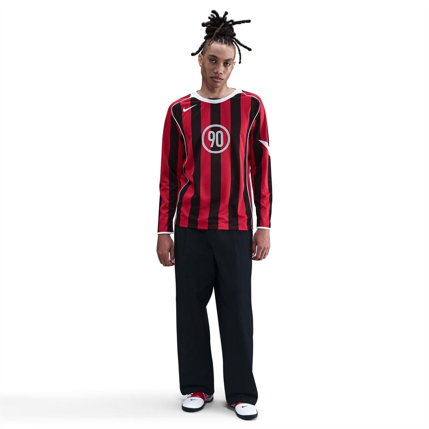 Nike T90 Energy Crew Neck Long Sleeve Competition T-Shirt