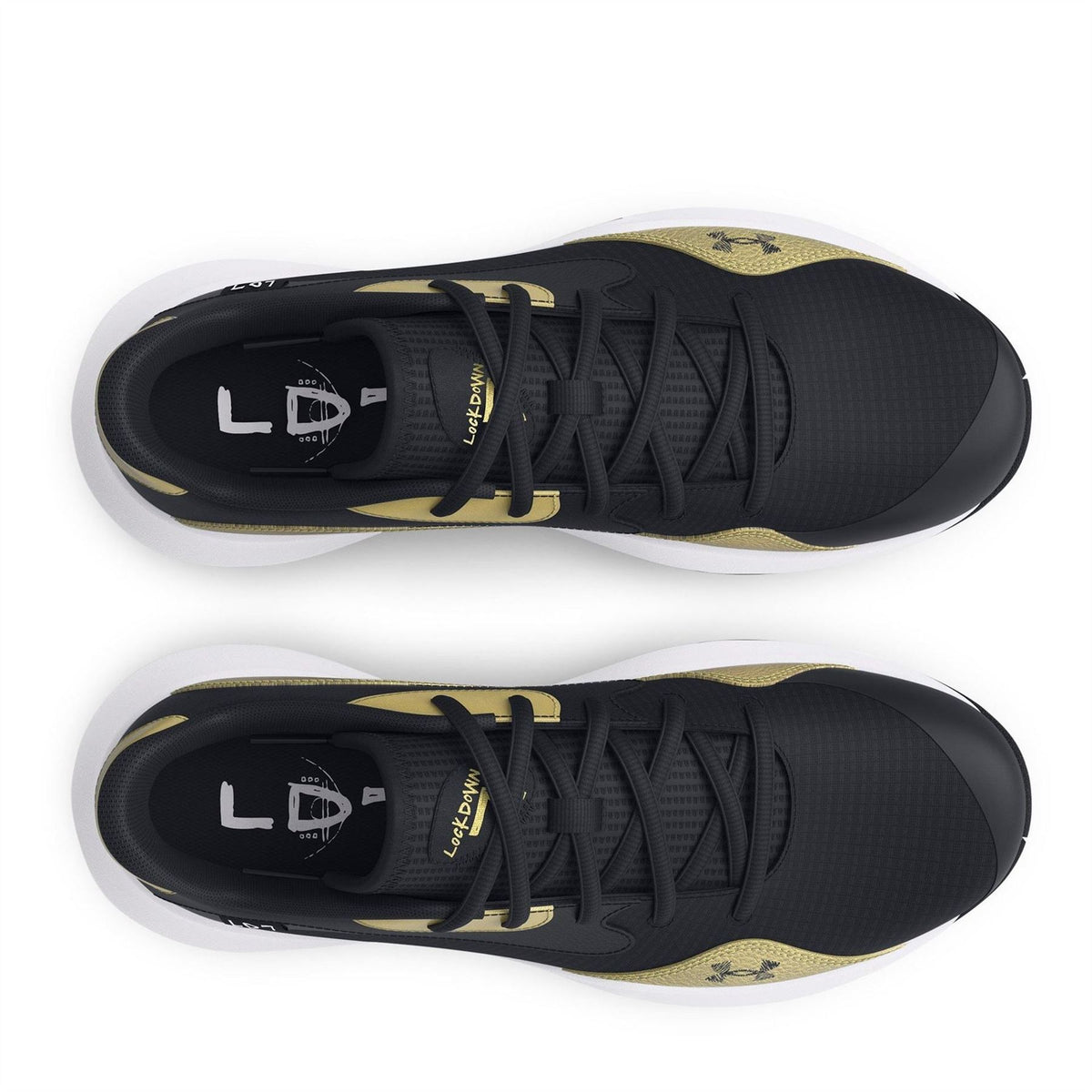 Under Armour Mens Armour Ua Lockdown 7 Low Basketball Trainers