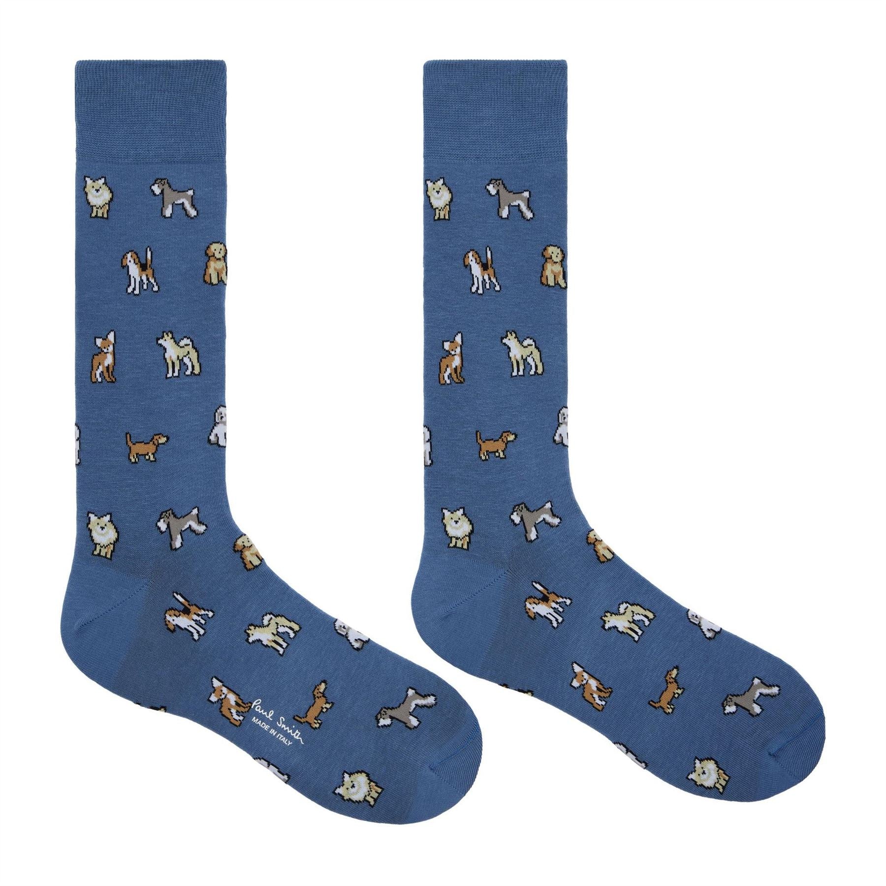 Paul Smith Kyoto Dogs Crew Socks