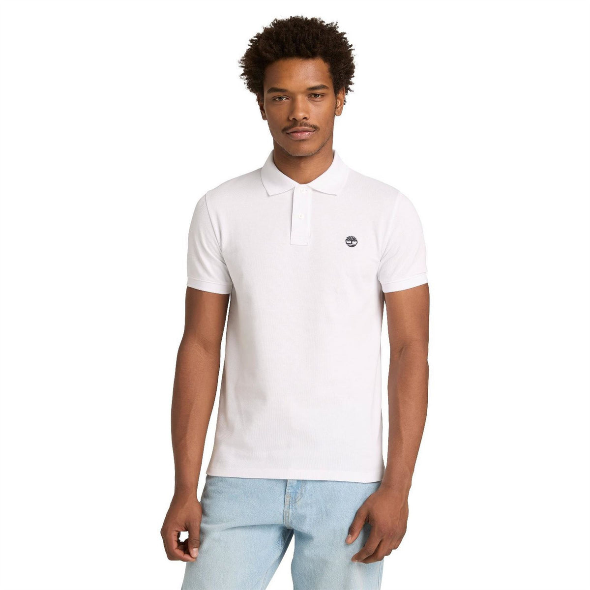 Timberland Oyster River Logo Short Sleeve Polo Shirt