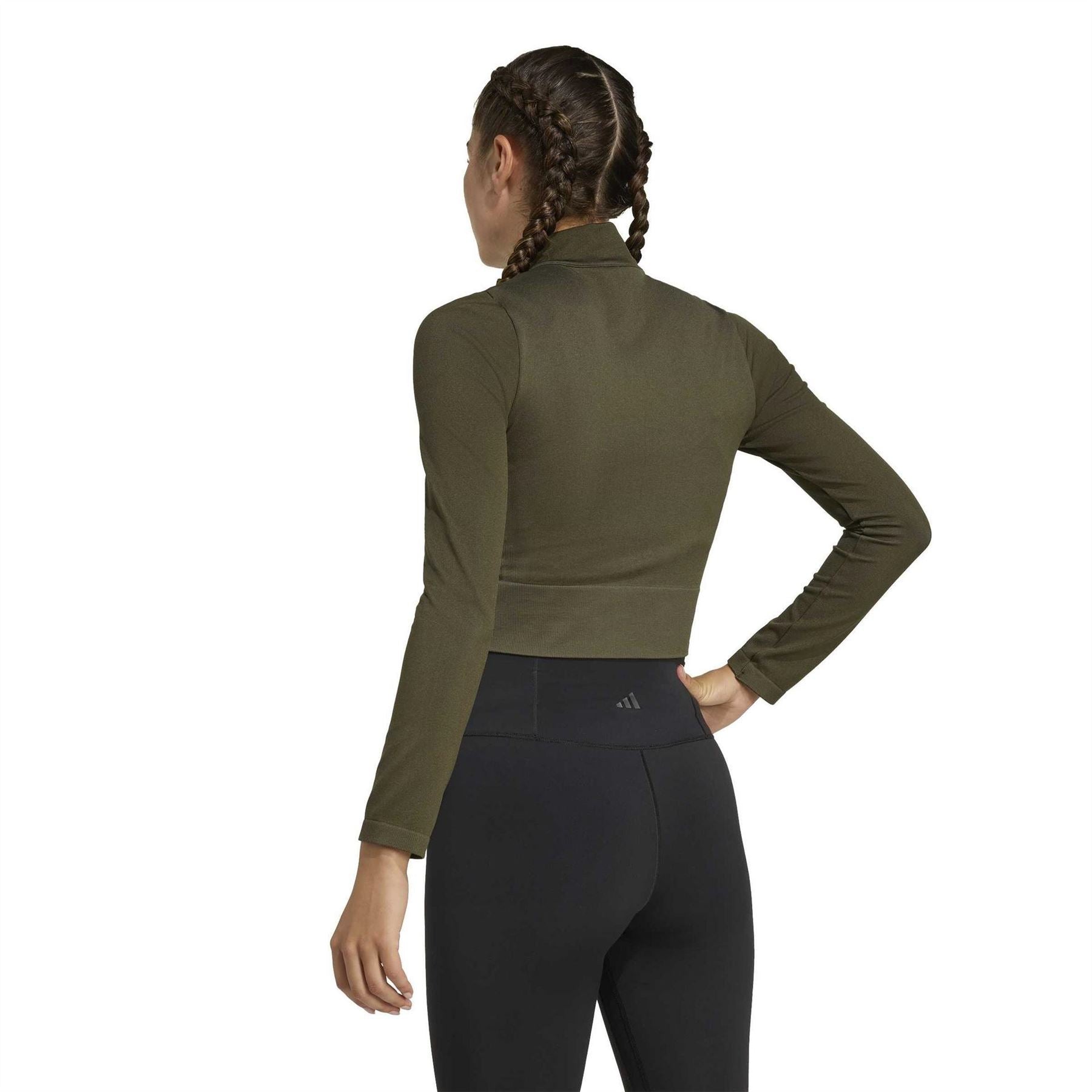 adidas Workout Essentials Climacool Full Zip Long Sleeve Performance Training Jacket