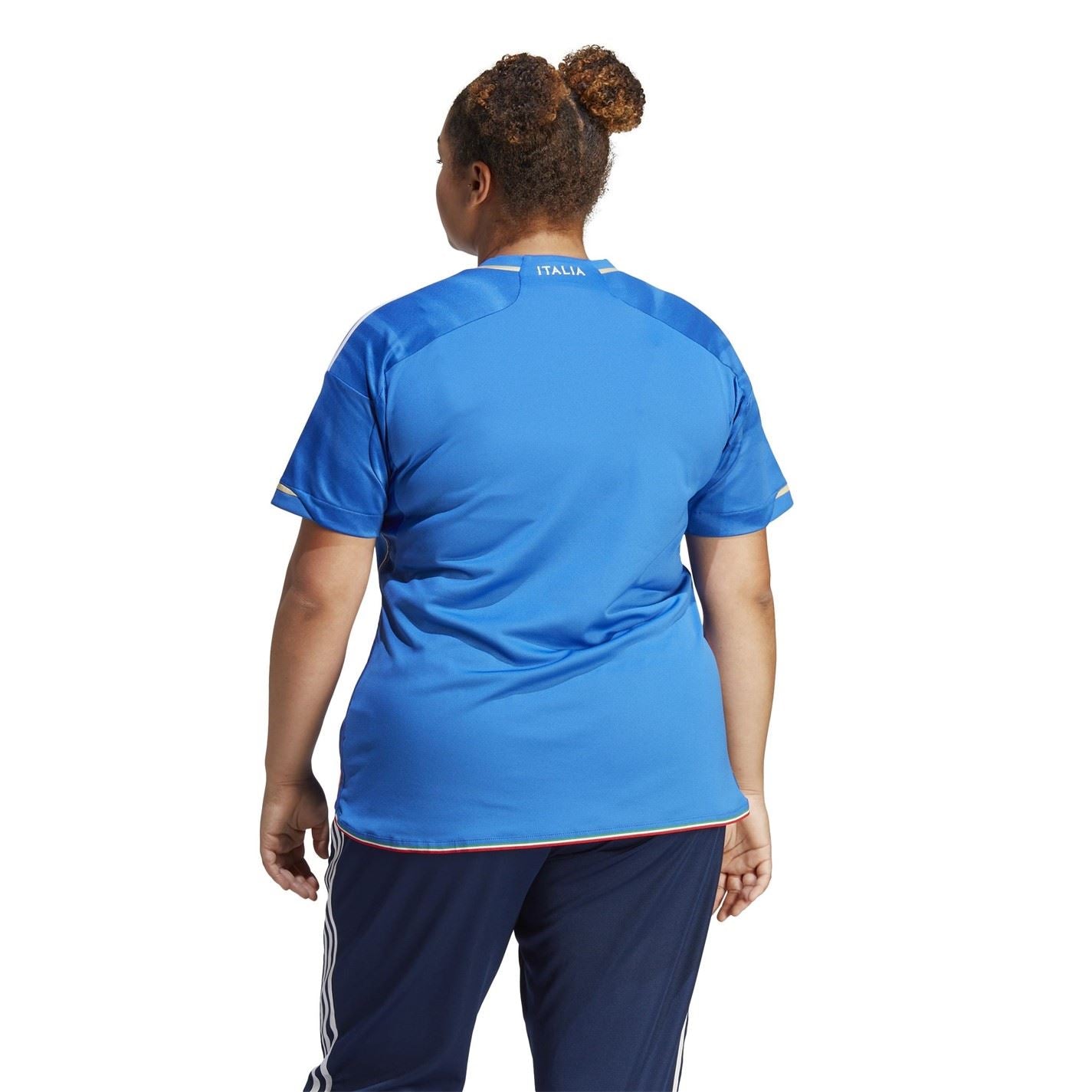 adidas Womens Italy Home Shirt 2023 Plus Size