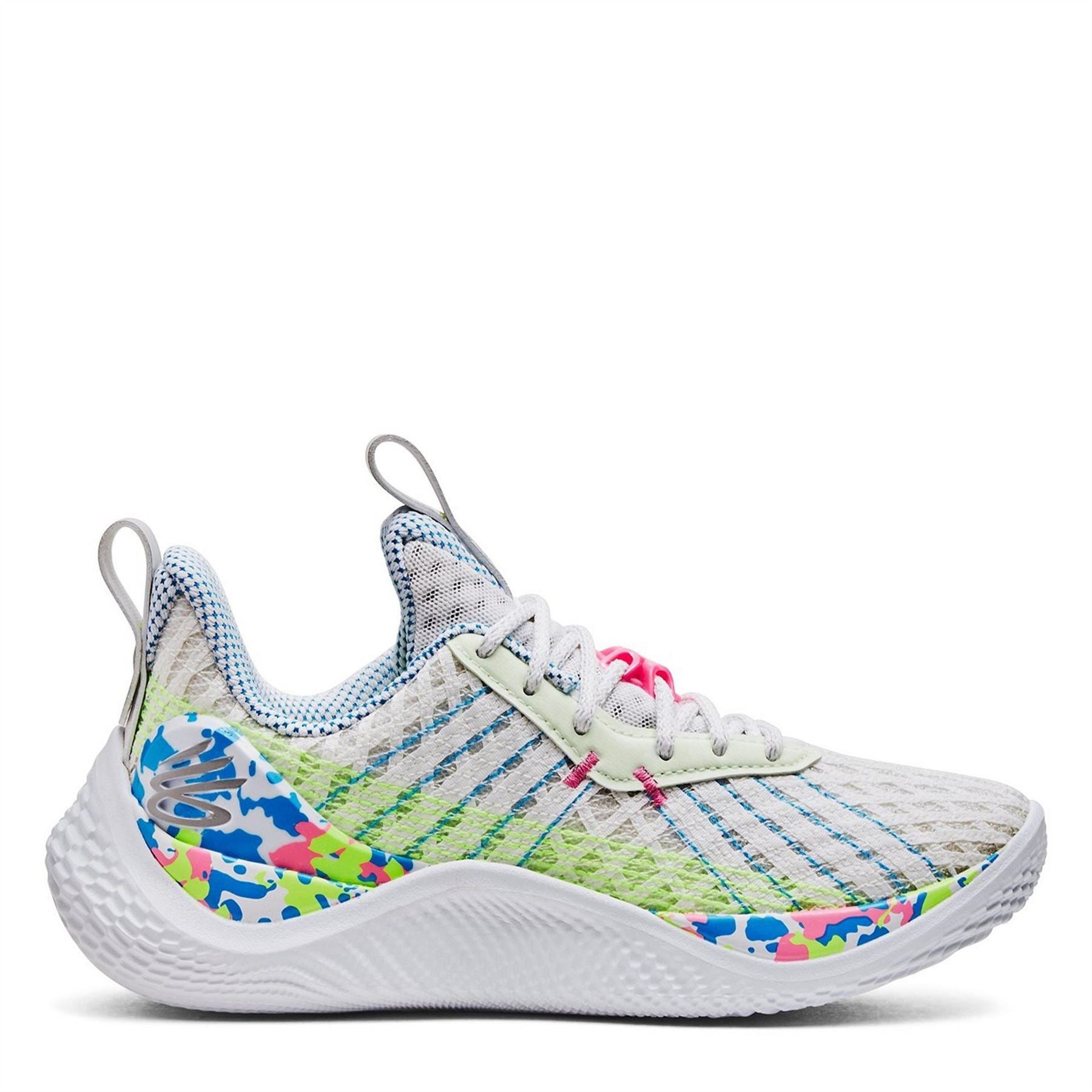 Under Armour Curry 10 Graphic Print Low Top Sneakers