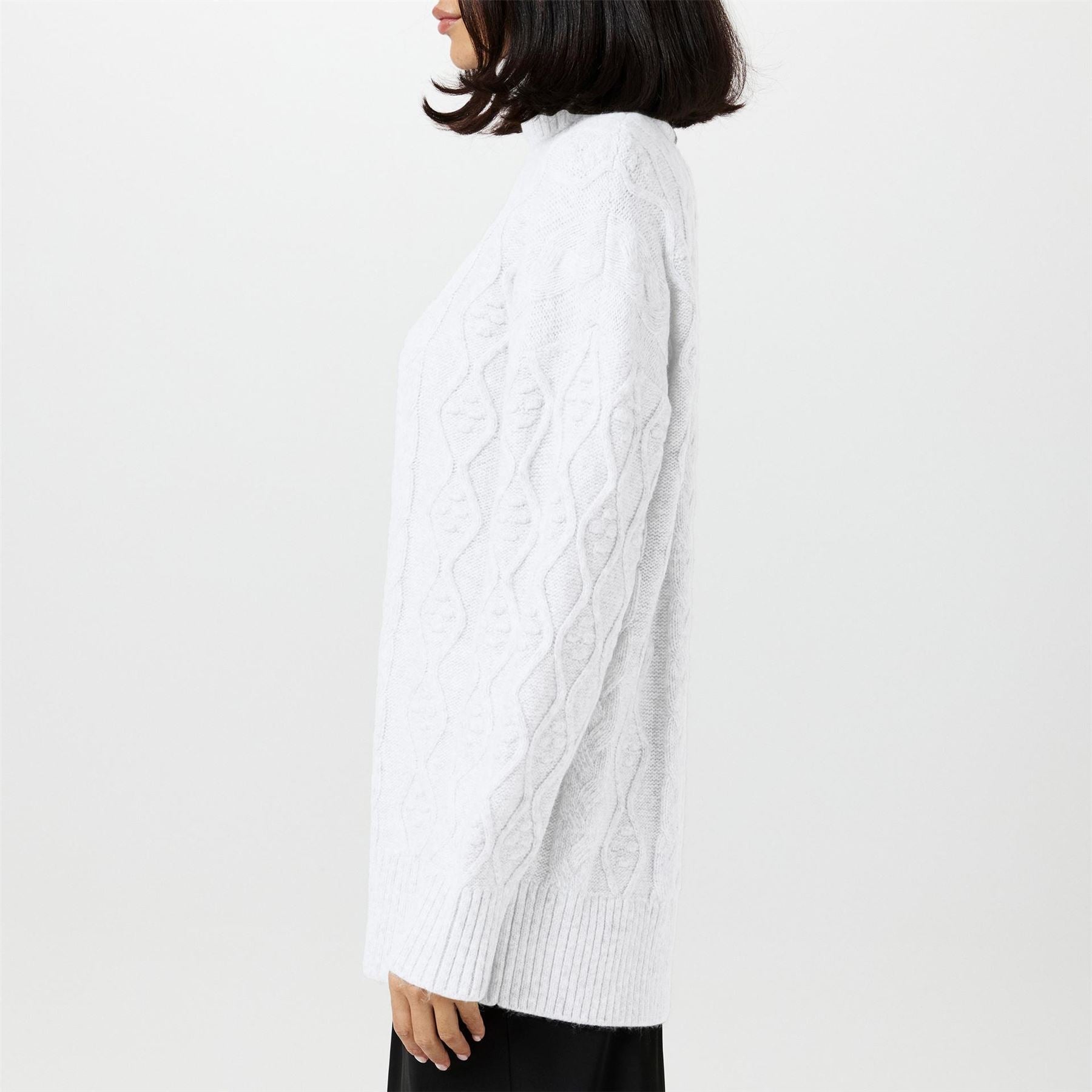 French Connection Makira Turtleneck Relaxed Fit Sweater