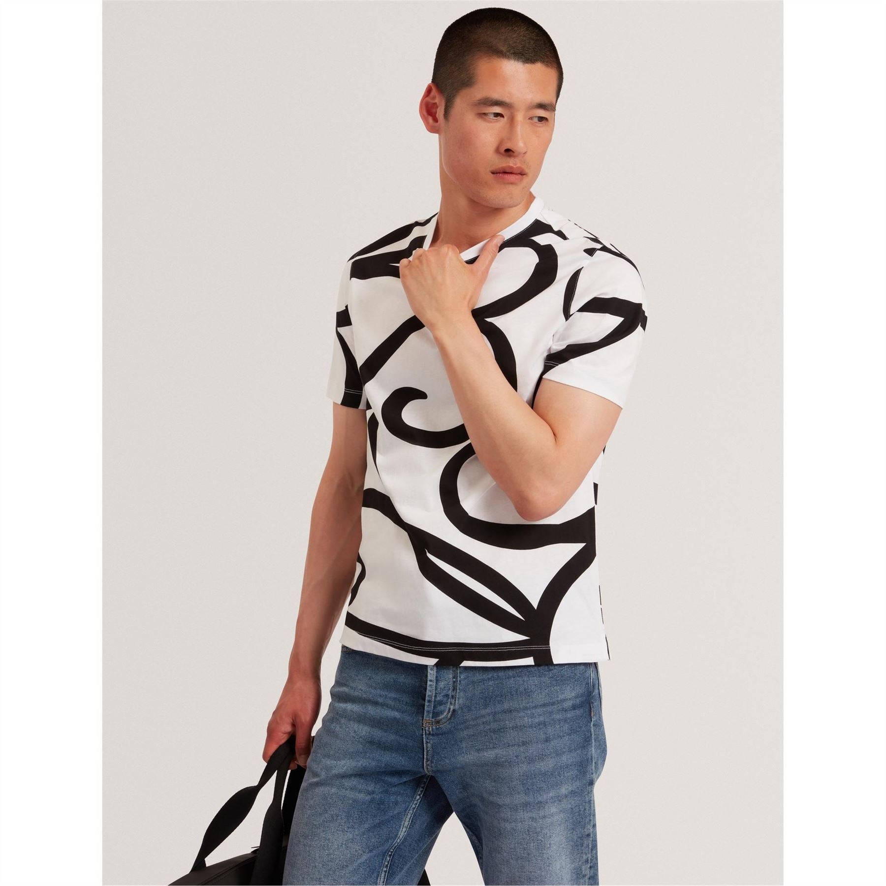 Ted Baker Script Crew Neck Short Sleeve T-Shirt