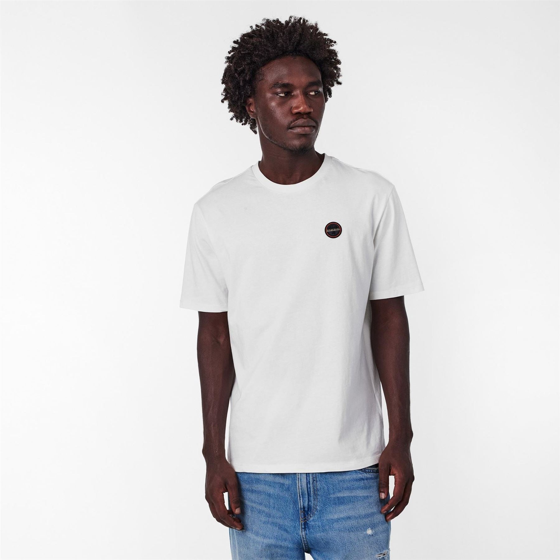 Napapijri Regular Fit Crew Neck Short Sleeve T-Shirt