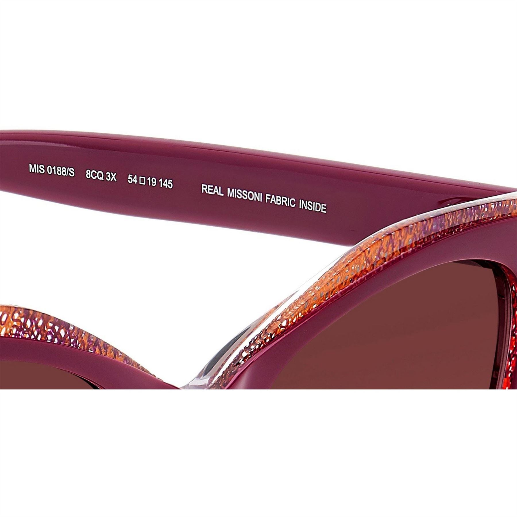 Missoni Rectangular Round Sunglasses