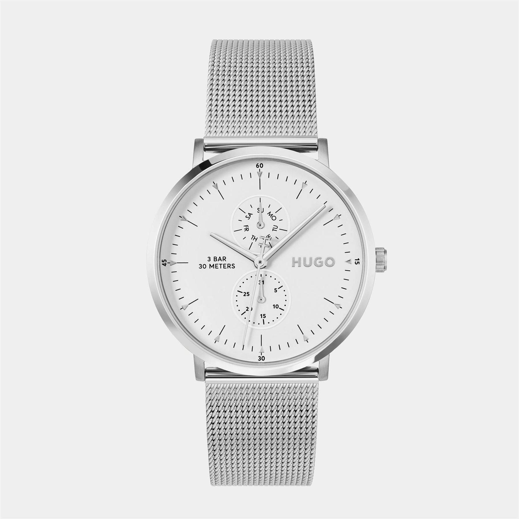Hugo HUGO #STYLE Stainless Steel Mesh Watch