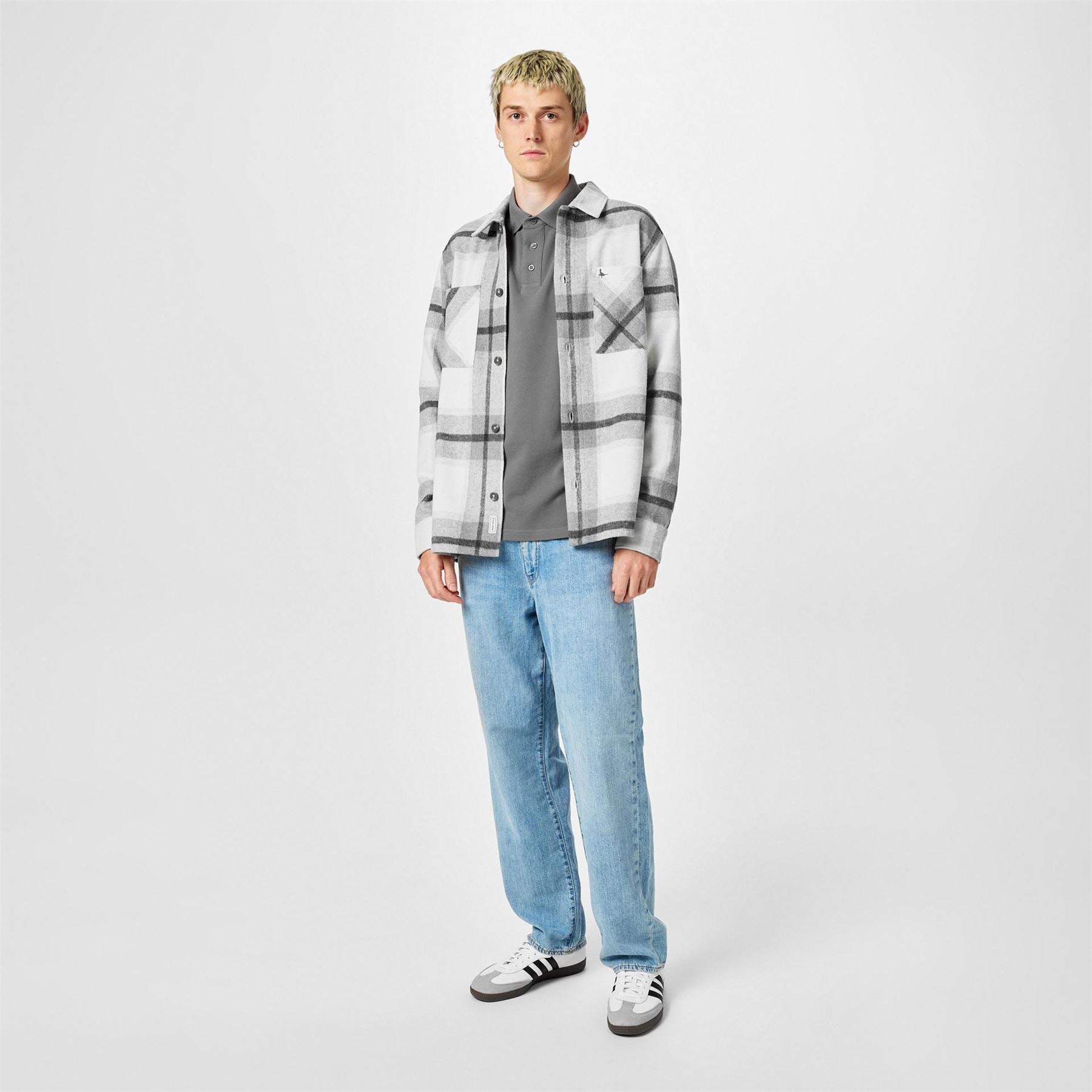 Jack Wills Jw Check Long Sleeve Patterned Shirt