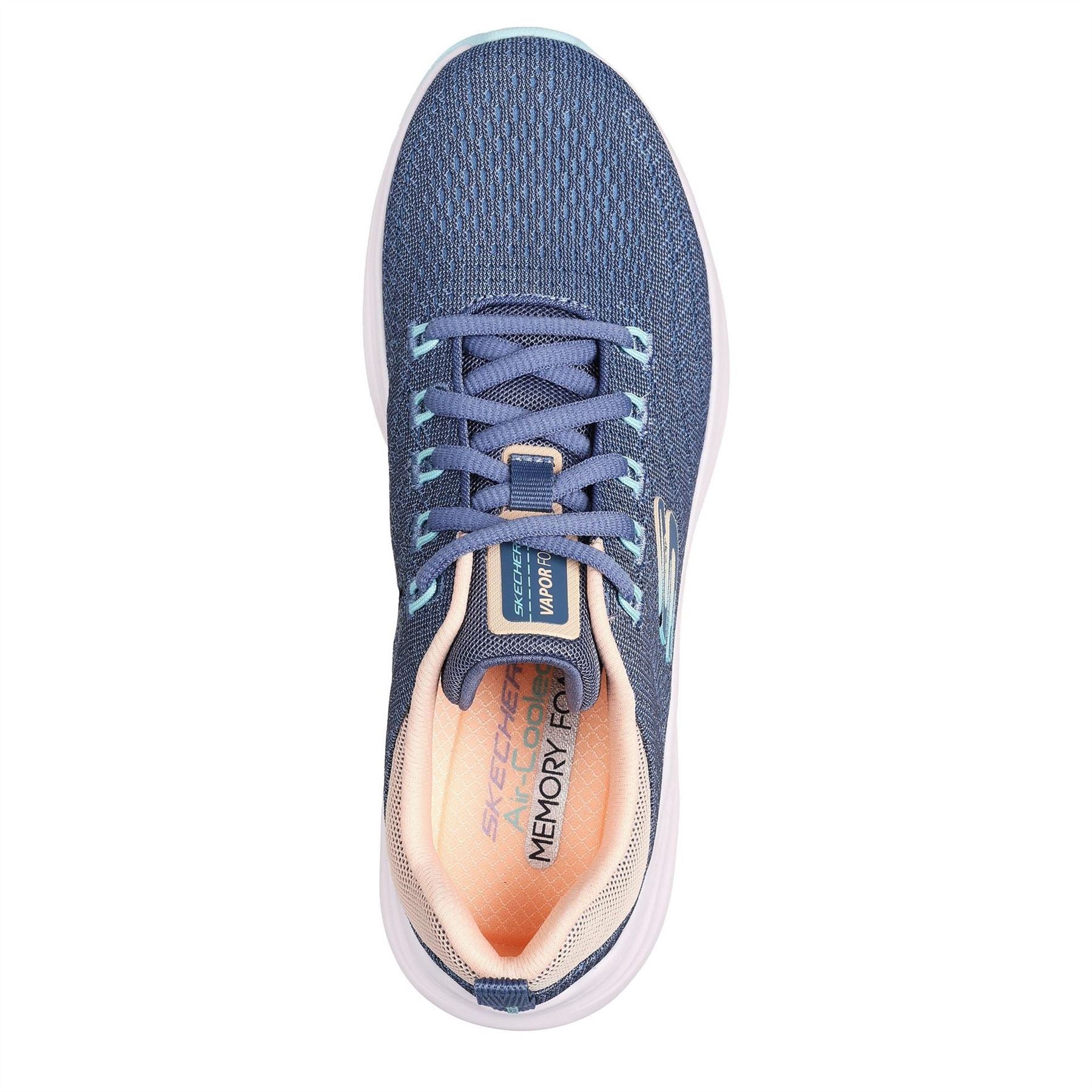 Skechers Womens Mesh Lace Up W Air Cool Slip On Trainers