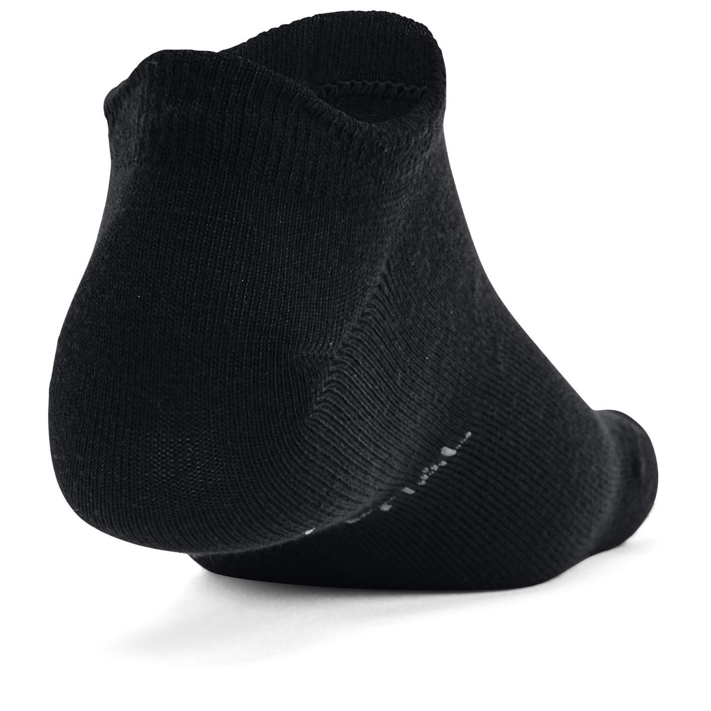 Under Armour Armour Essential 6 Pack No Show Socks Unisex