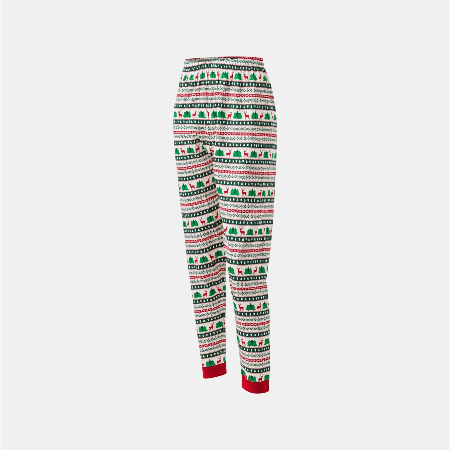 The Spirit Of Christmas Fairisle Xmas Family Cotton Pyjamas