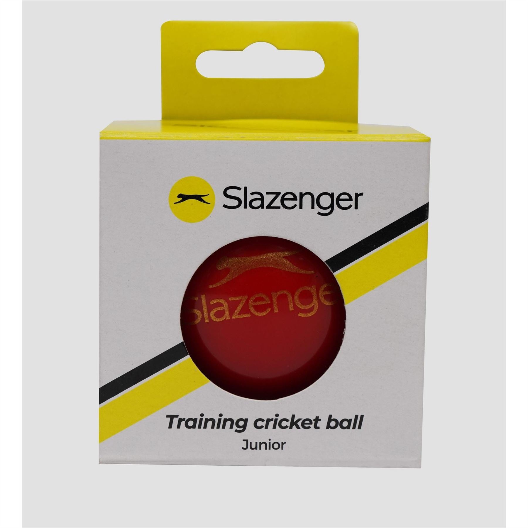 Slazenger Visibility Leather Cricket Ball