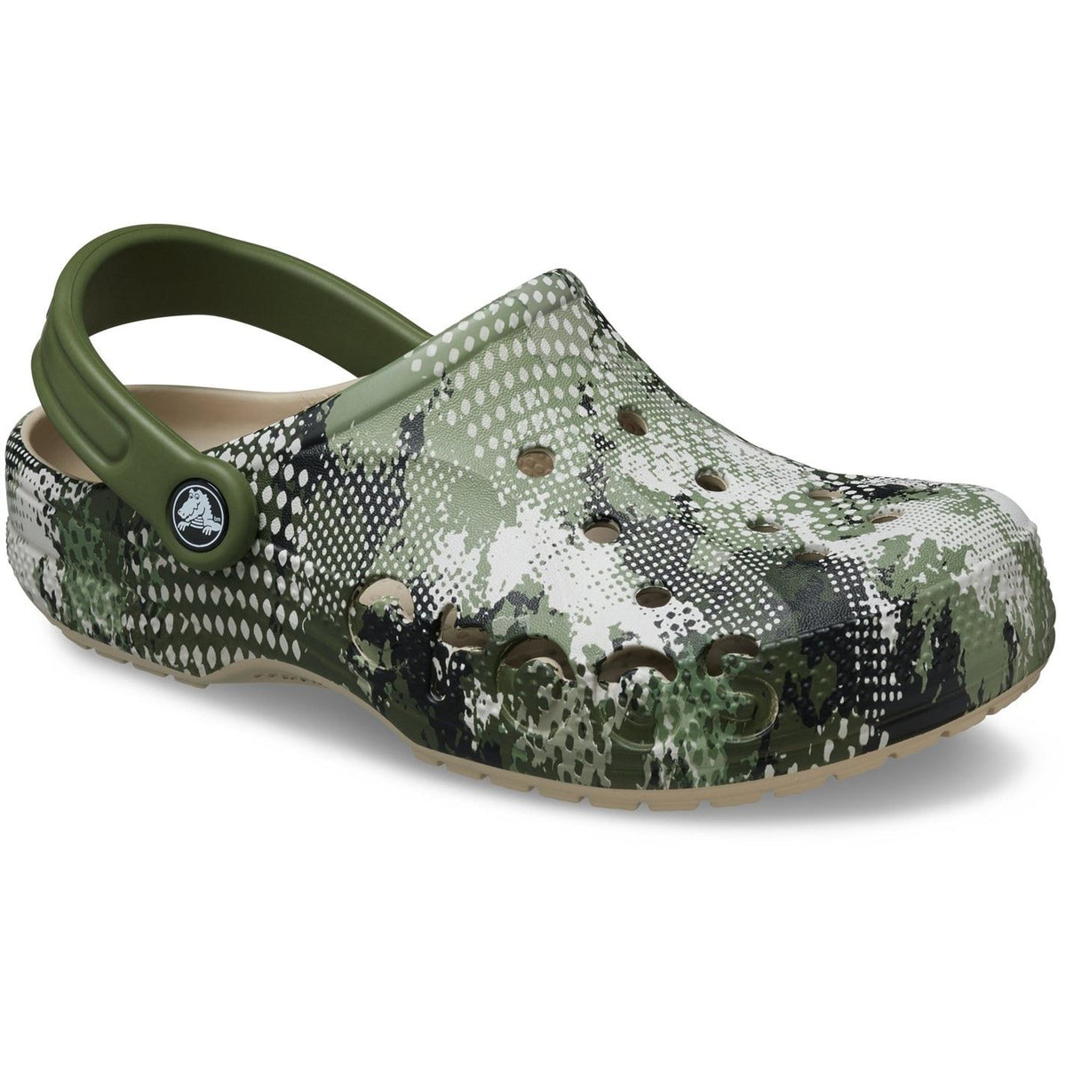 Crocs Baya Camo Flatform Clogs