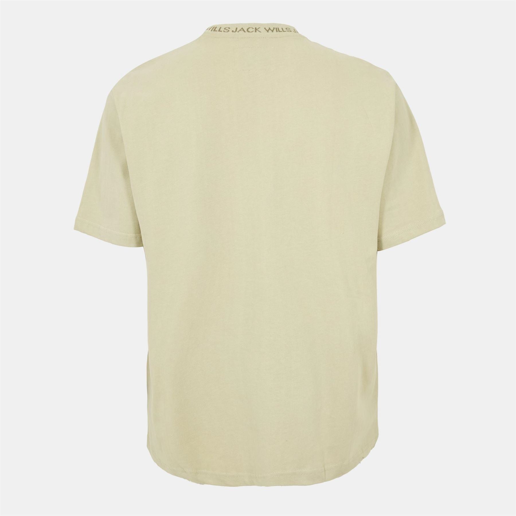 Jack Wills Mens Jacquard T-Shirt