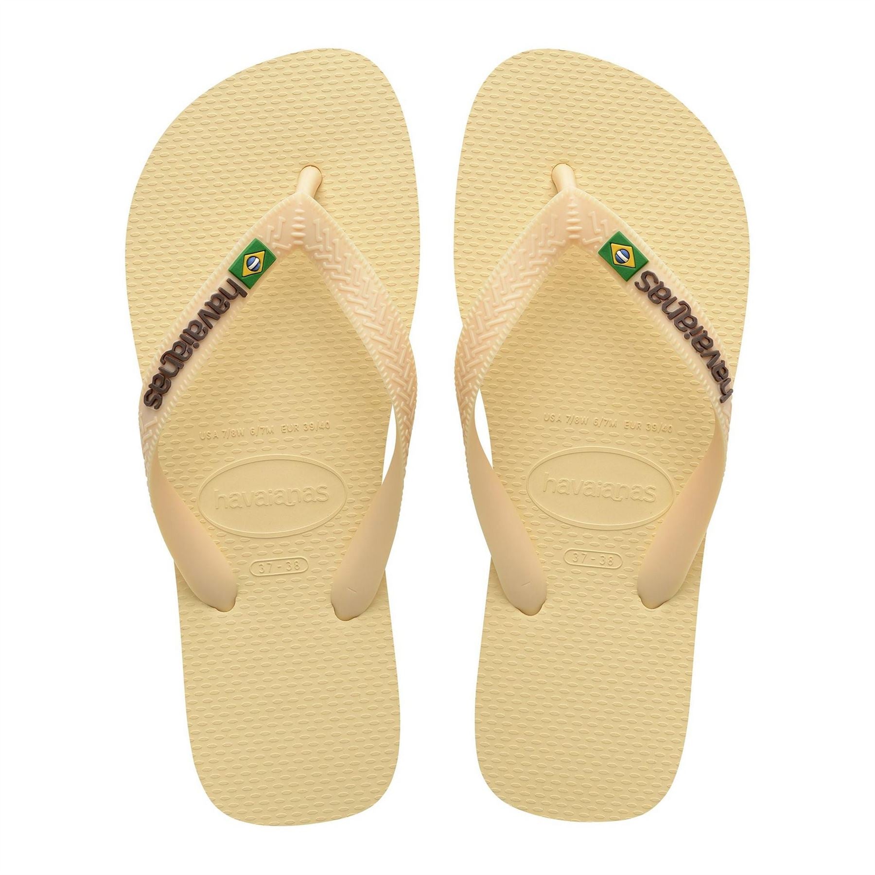 Havaianas Brasil Logo Flip Flops