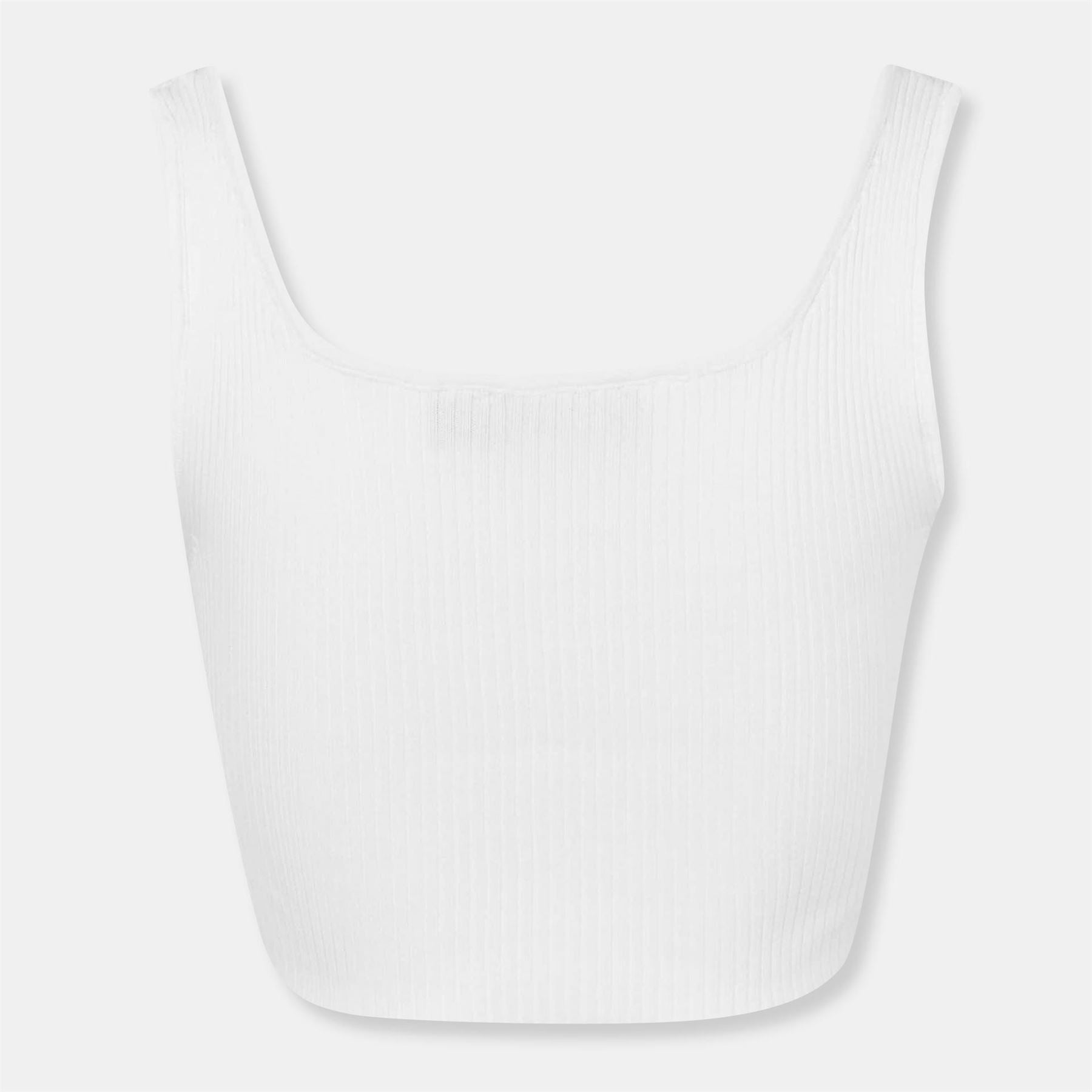 Missy Empire Rib Knit Bralette