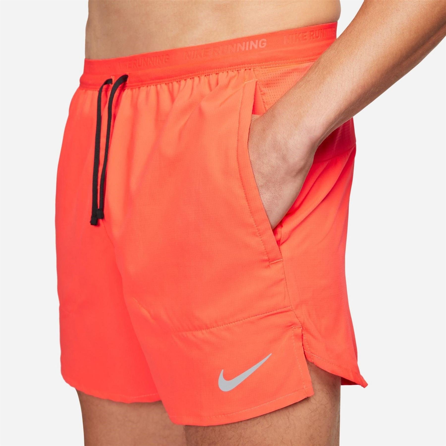 Nike Mens Fit Stride 5 Brief Lined Running Shorts