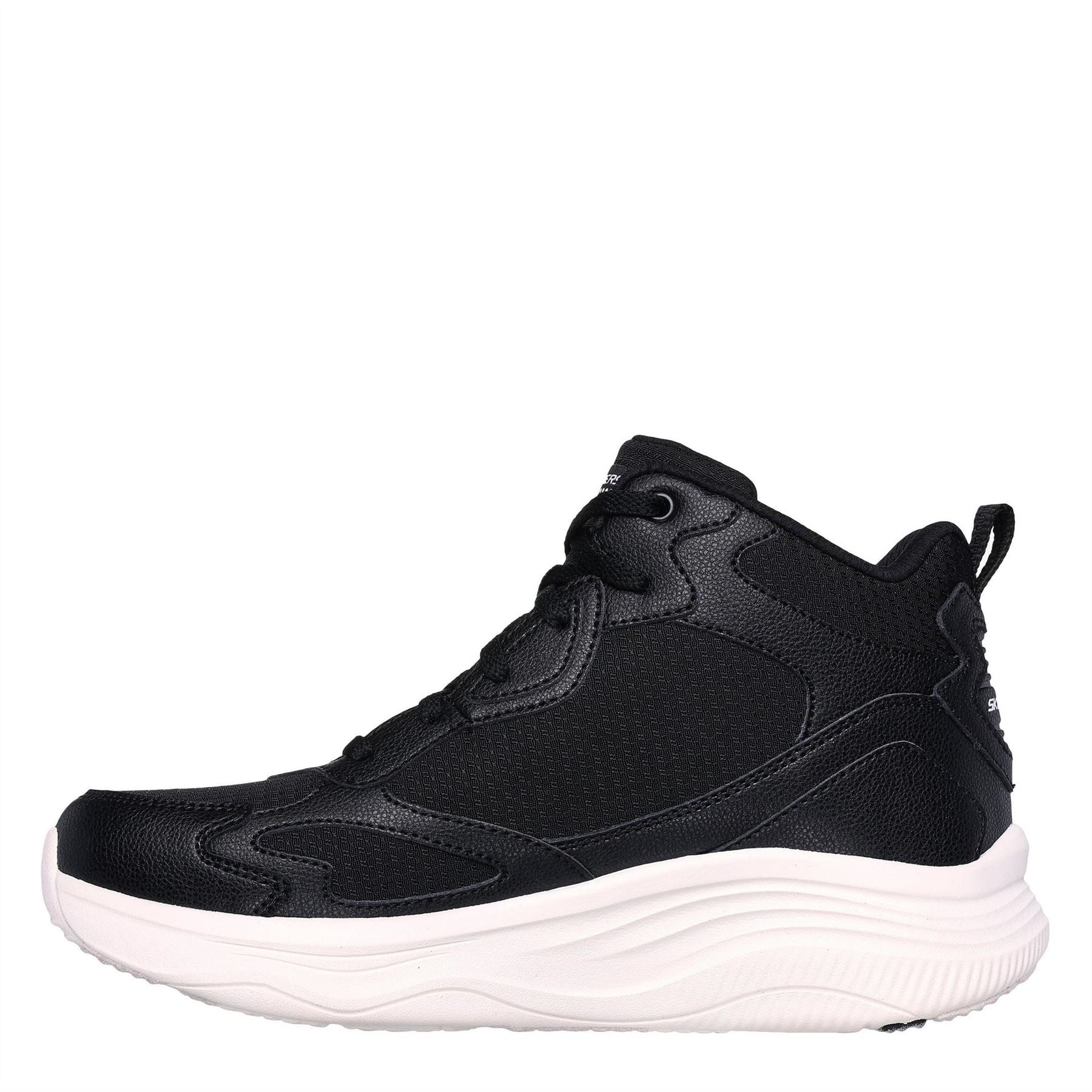 Skechers D'Lux Fitness Lace Up Mid Top Sneakers