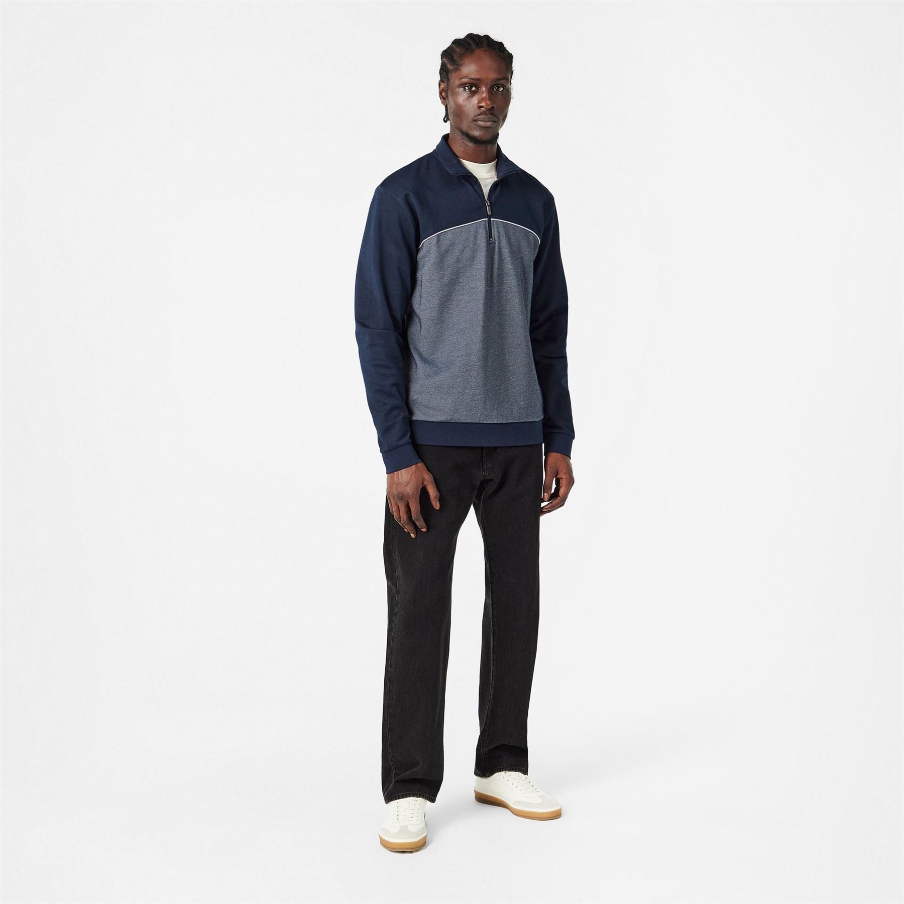 Boss Tracksuit Quarter Jacket 10269555