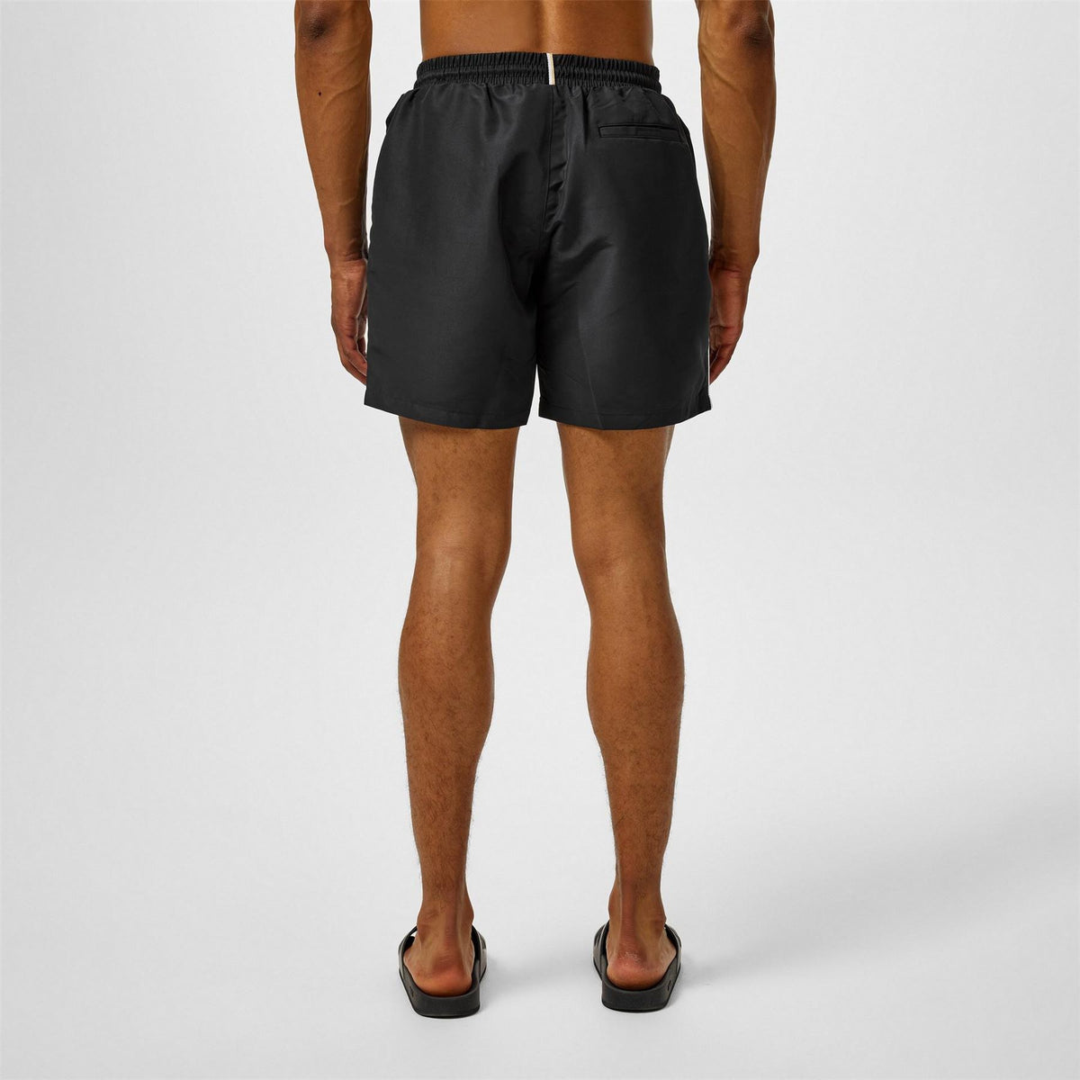 Boss Swim Shorts With Logo Detail (stormfish)