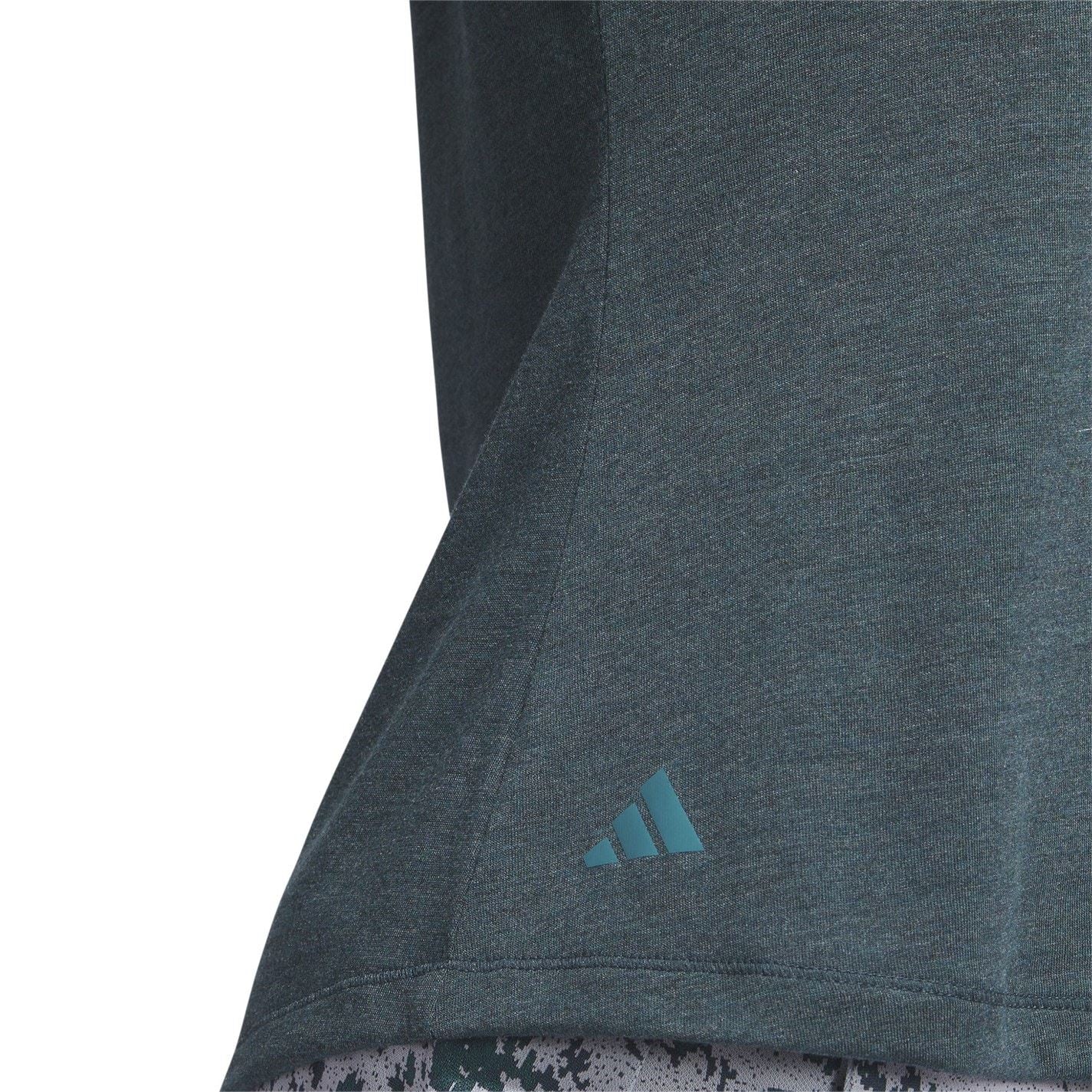 adidas Melange Regular Fit Short Sleeve Shirt
