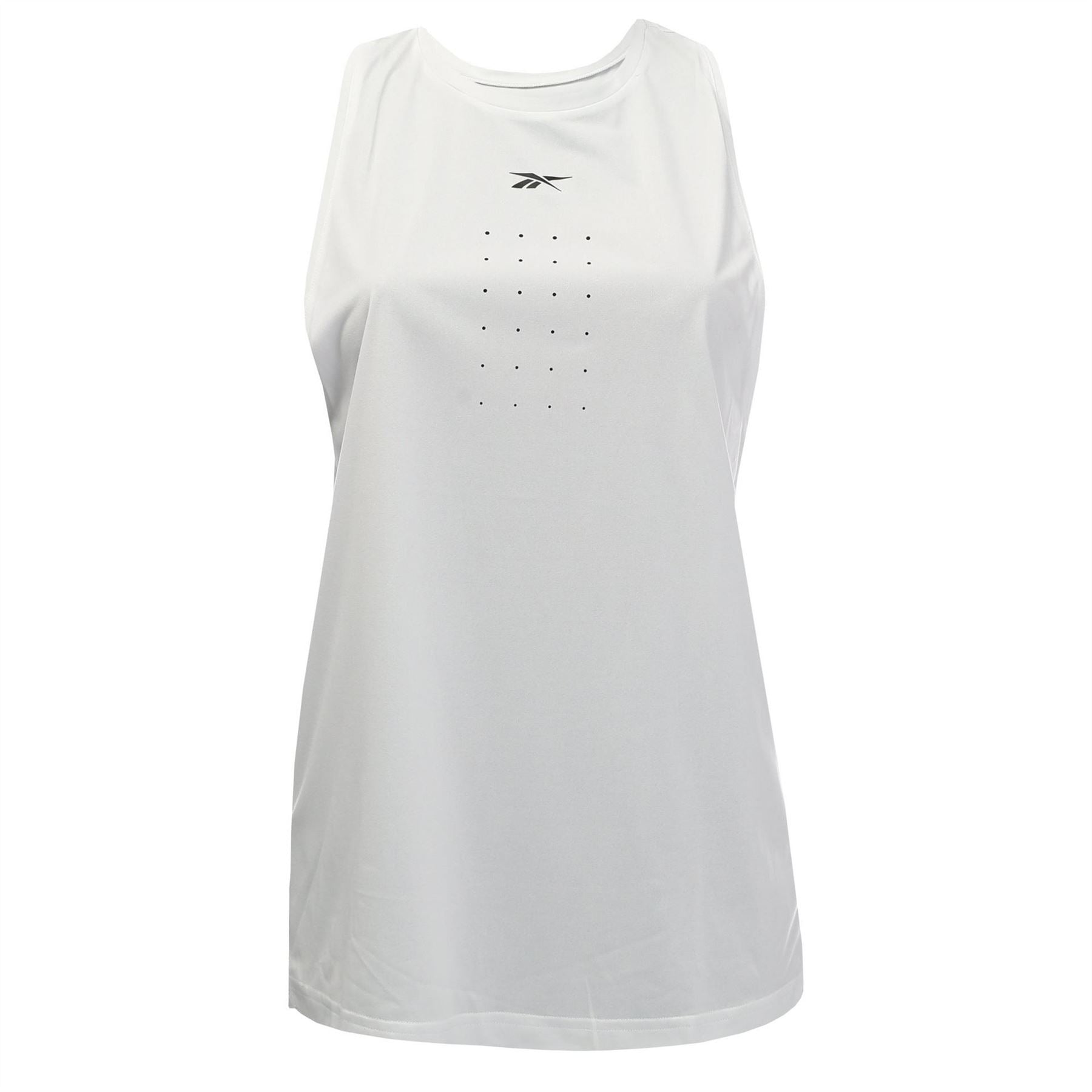 Reebok Womens United By Fitness Perforated Tank Top Gym Vest