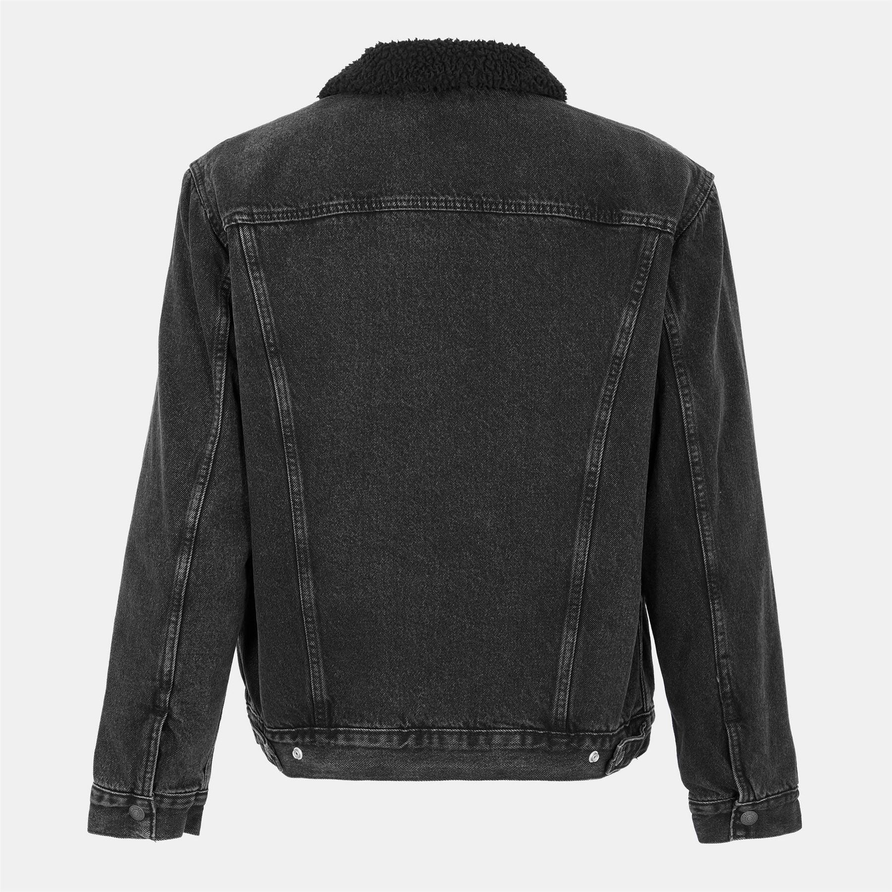 Levis Type 3 Sherpa Cotton Mix Long Sleeve Denim Jacket
