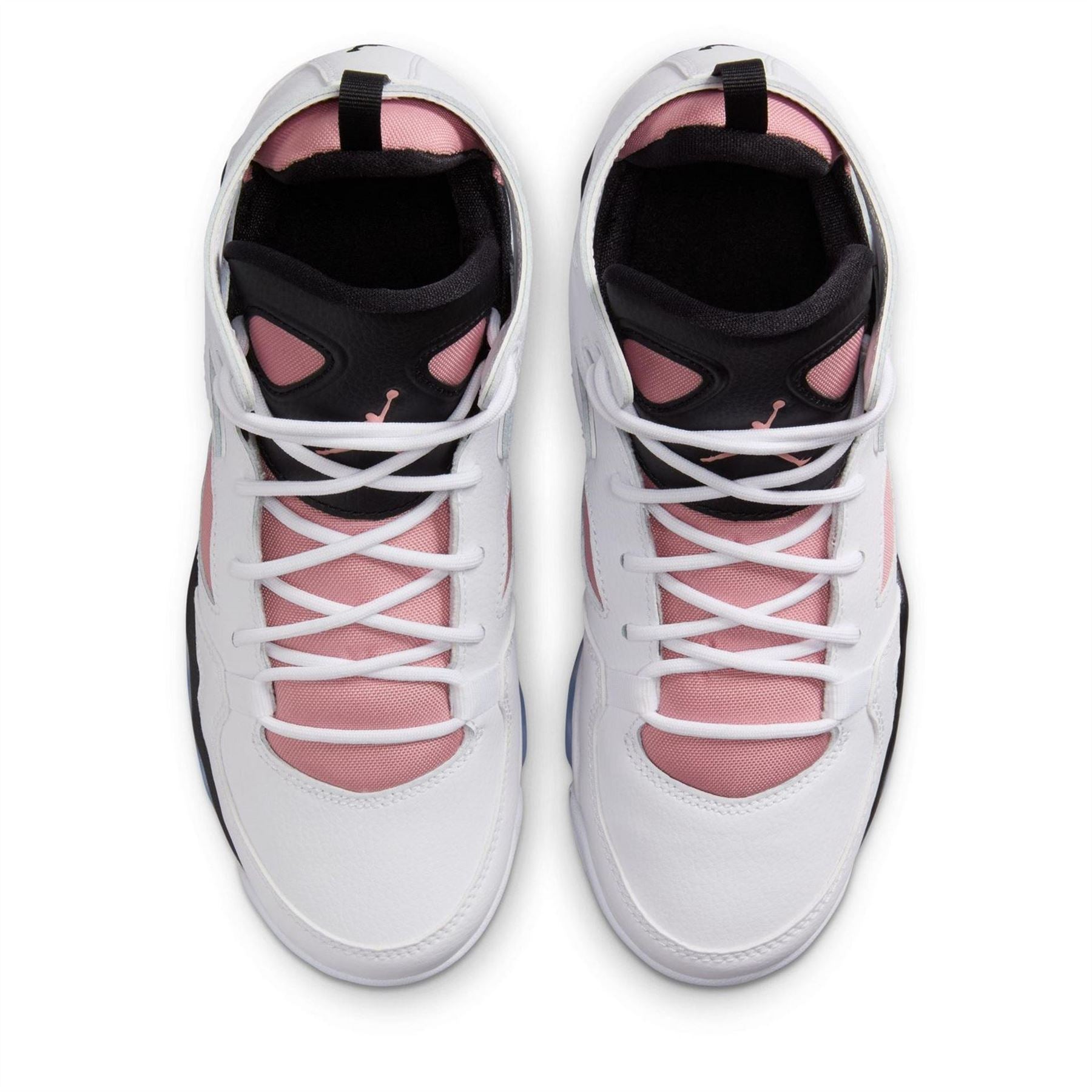 Air Jordan Flight Club 91 Mid Top Lace-Up Sneakers