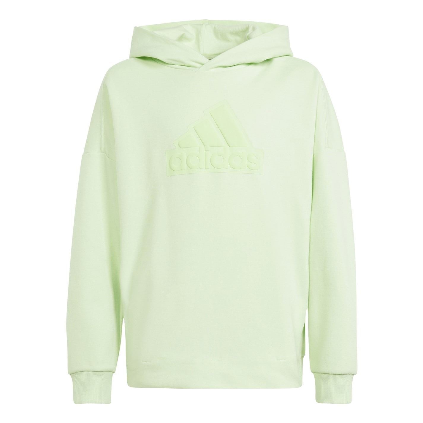 adidas Kids Logo Hooded Neck Long Sleeve Sweatshirt
