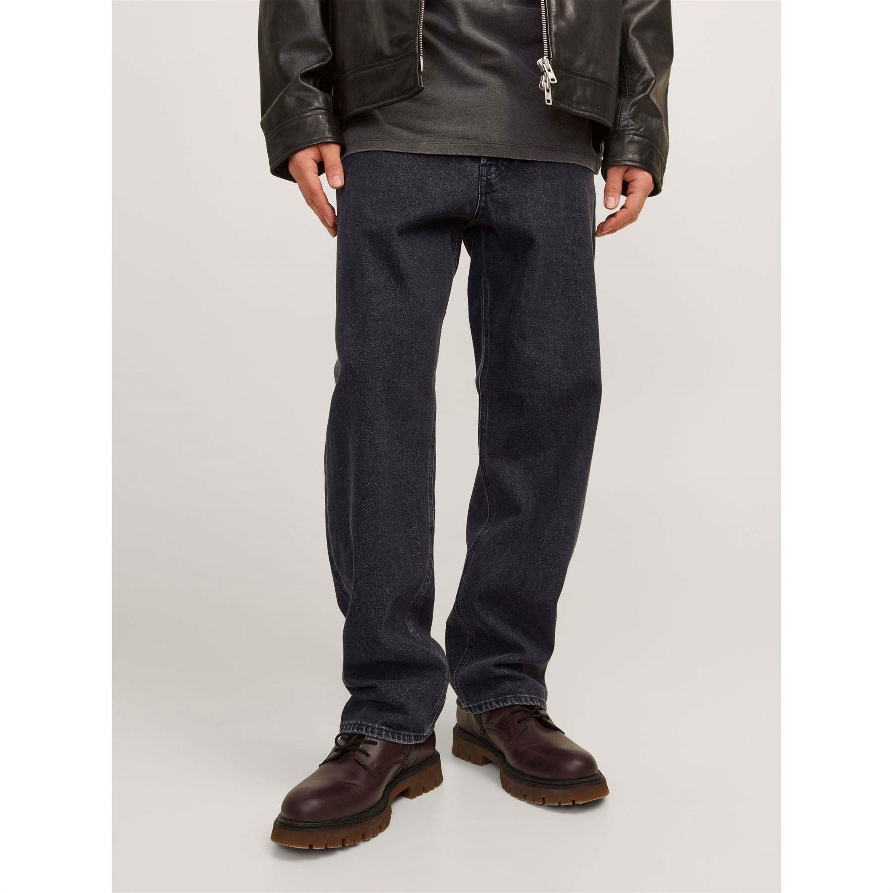 Jack and Jones Wide Leg Mid Rise Jeans