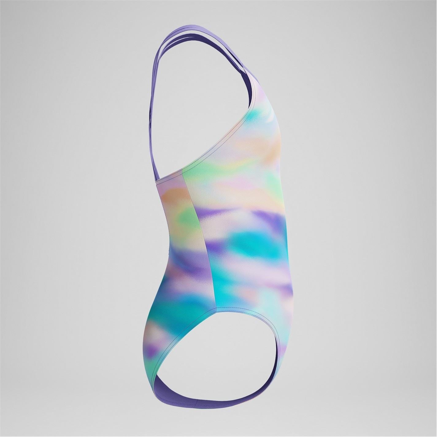 Speedo Tie Dye Patterned One Piece Swimsuit