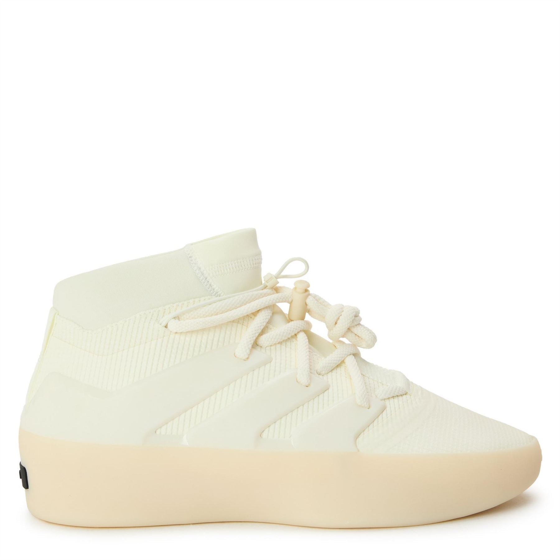 adidas Athletics 1 Basketball Mid Top Canvas Hi Sneakers